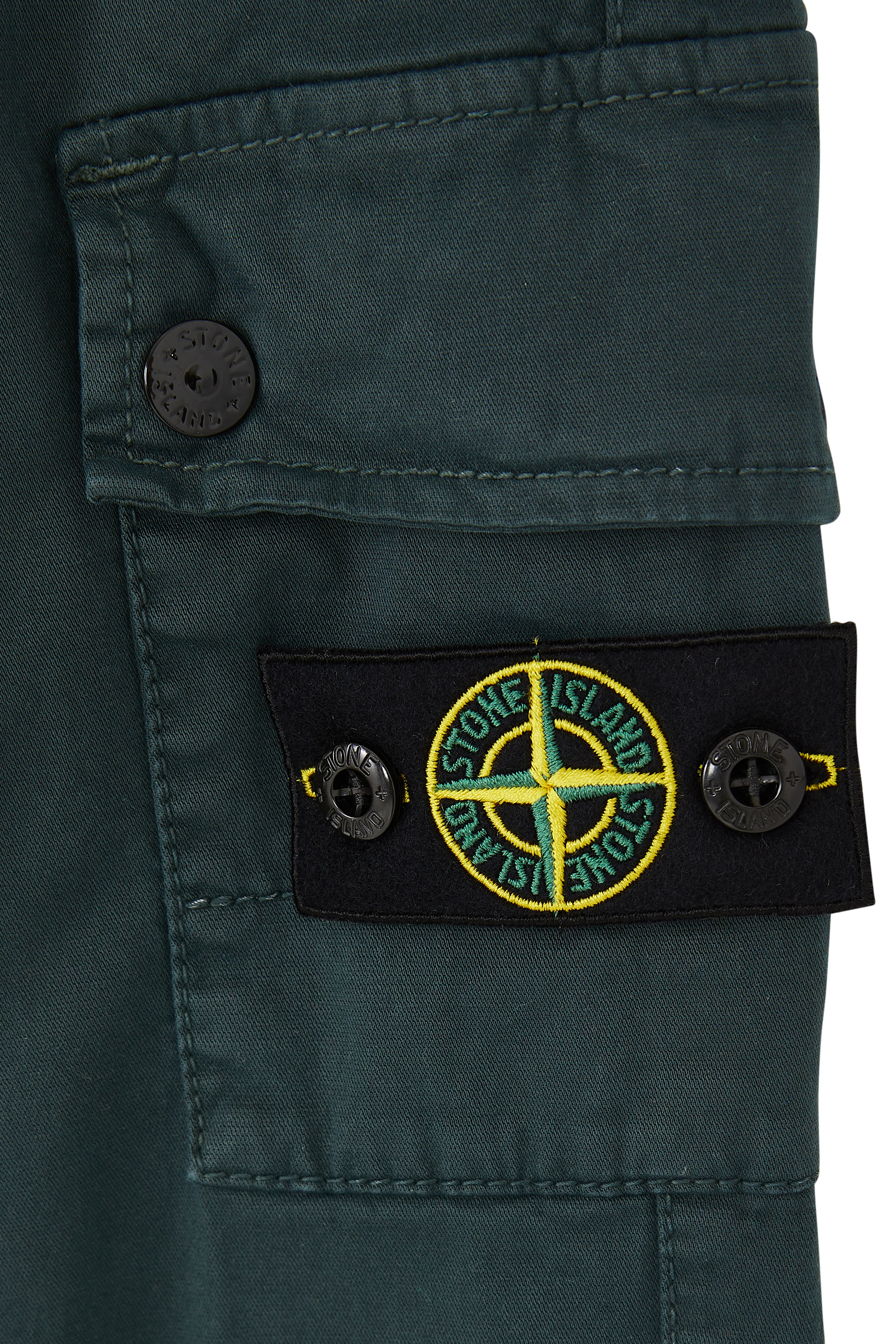 Kids Logo-Appliqu&eacute;d Cargo Trousers