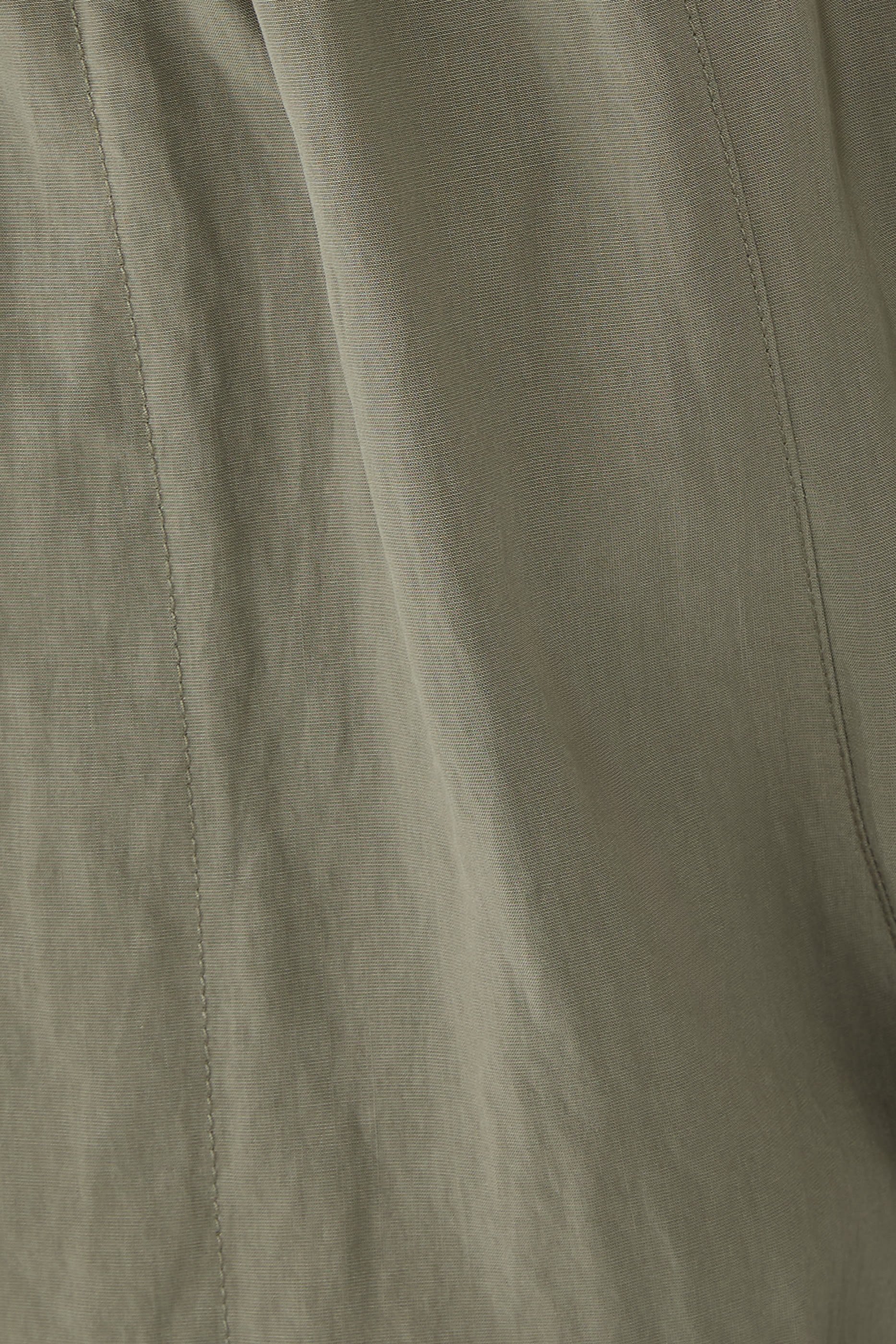 Mid-Rise Utility Drawstring Pants