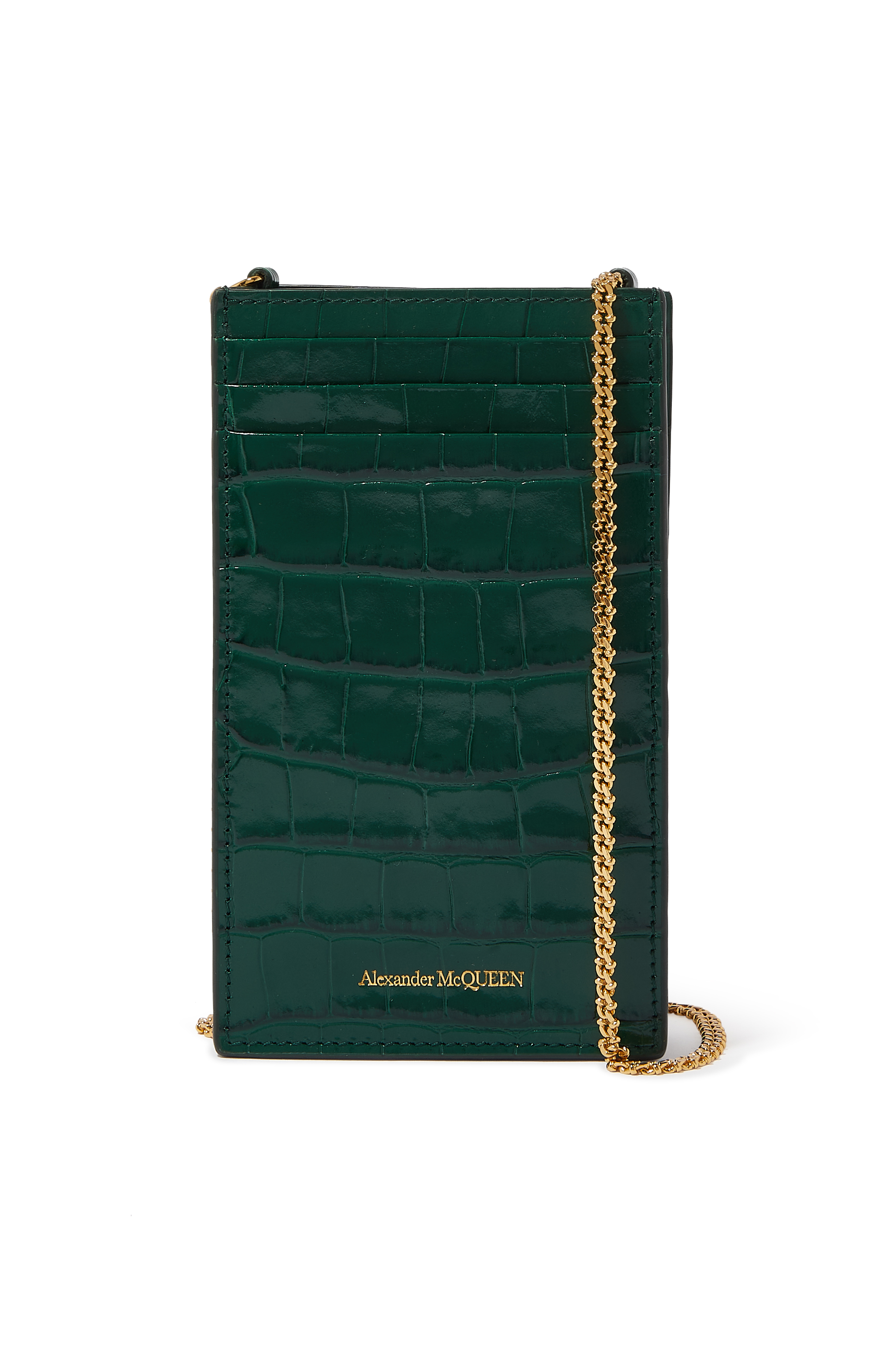 Skull Chain-Strap Phone Case