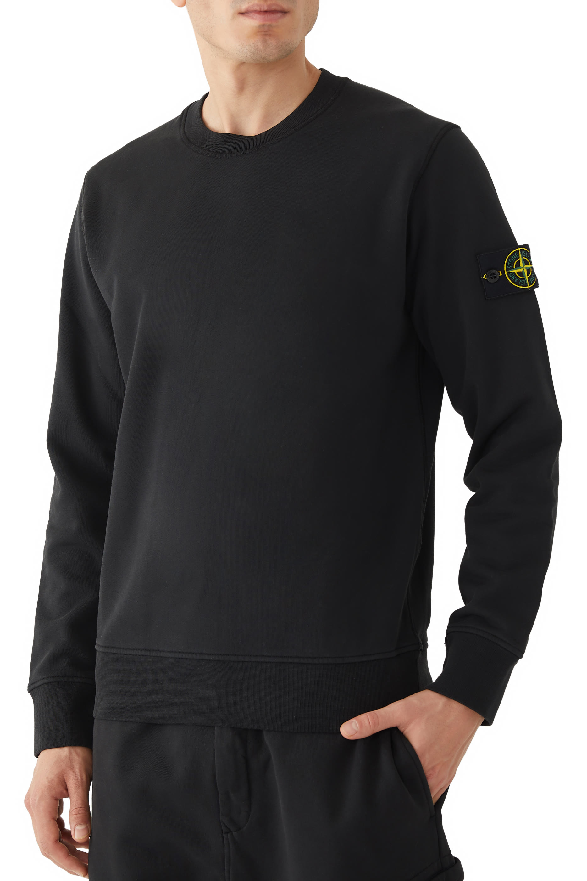 Logo Patch Sweatshirt