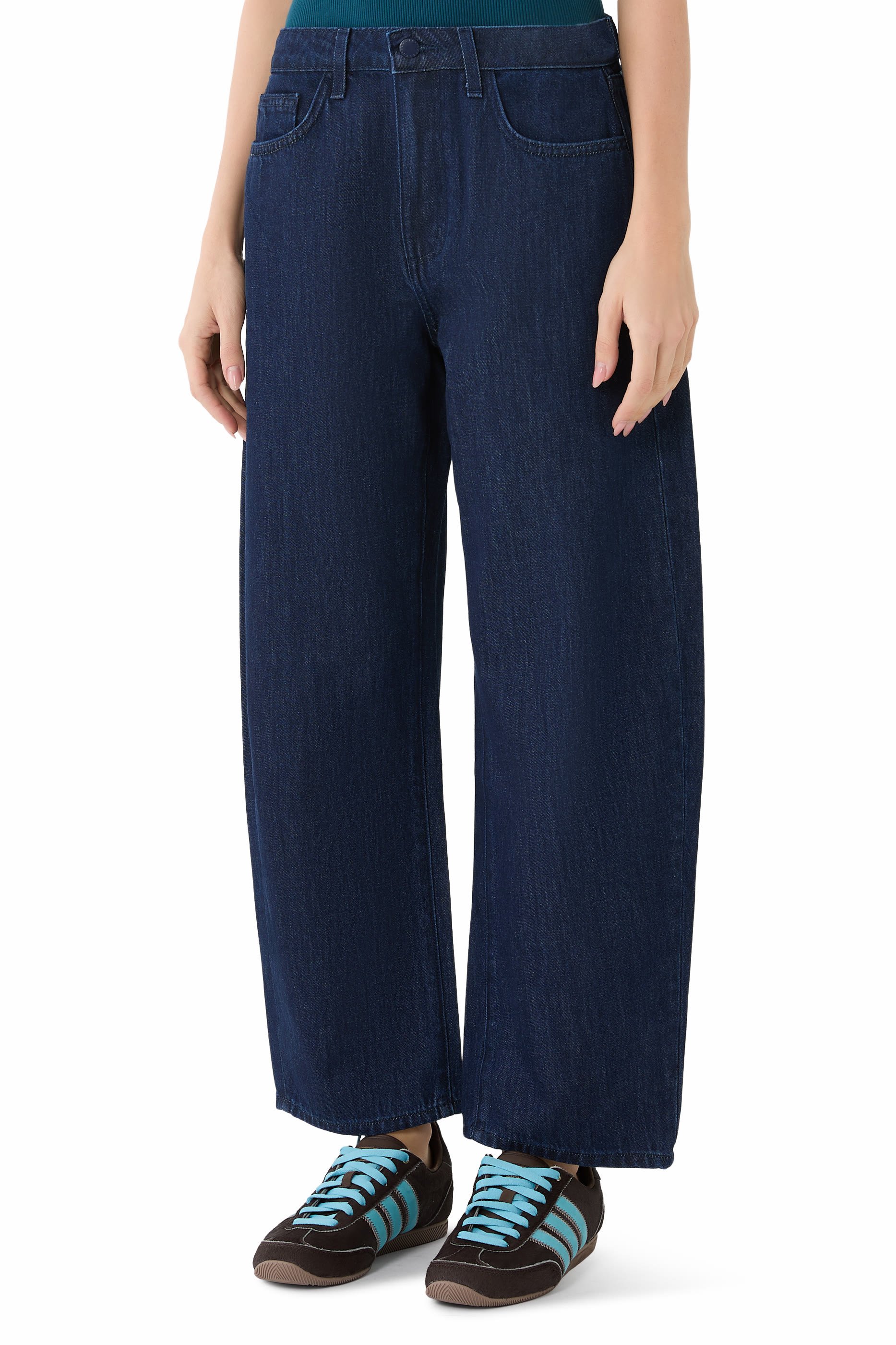 Mallis Bow-Leg Jeans