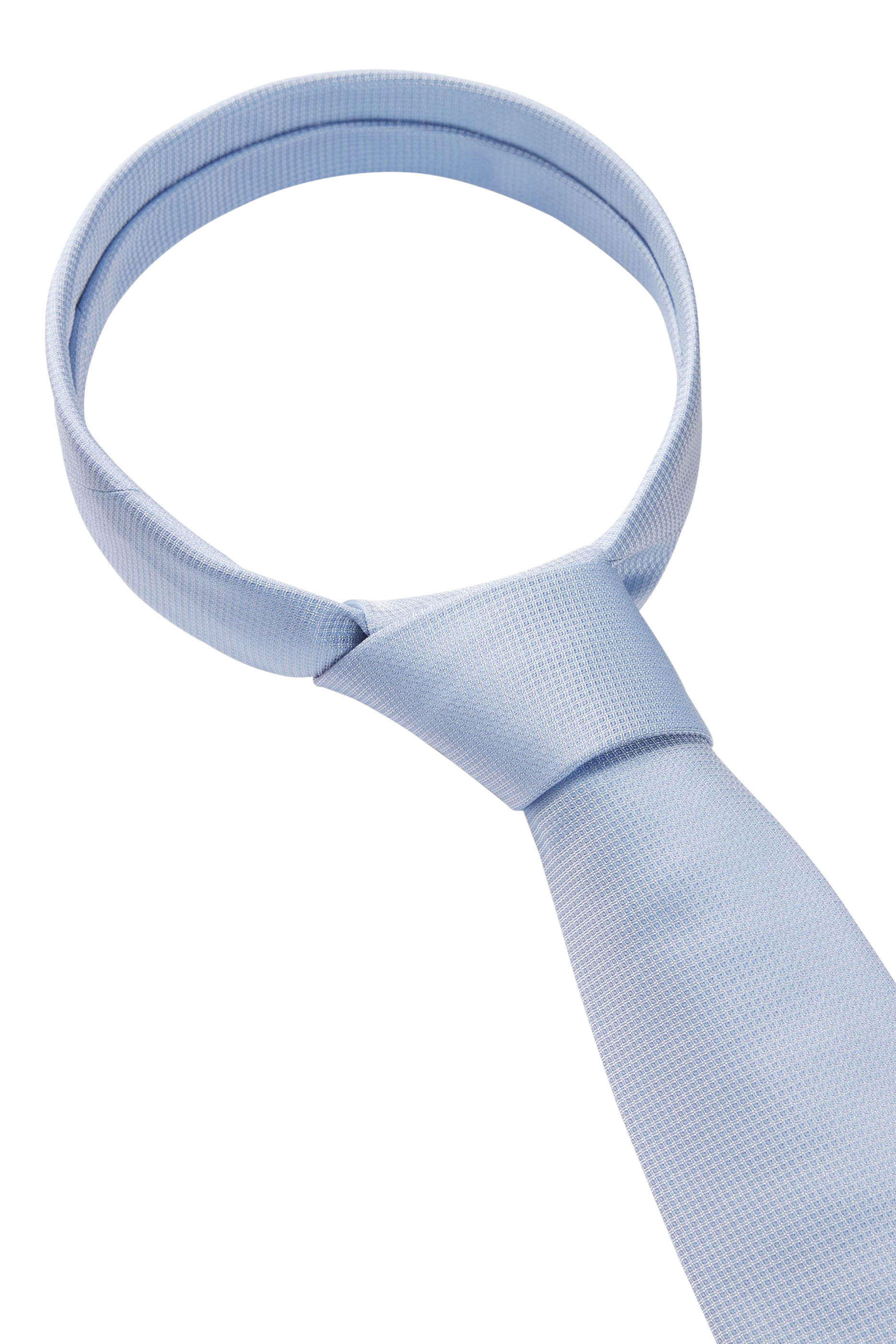 Micro-Pattern Jacquard Silk Tie