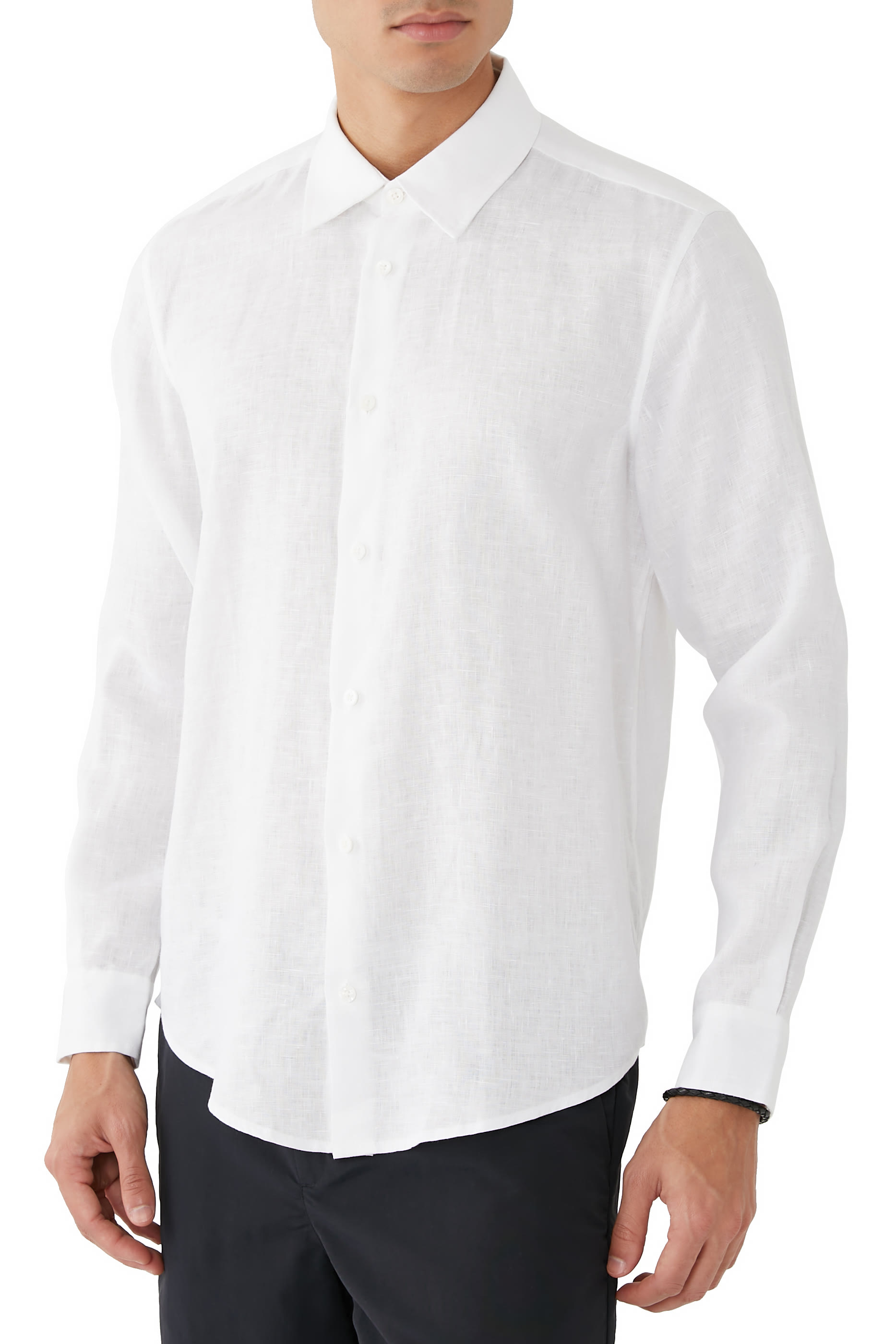 Long Sleeve Linen Shirt