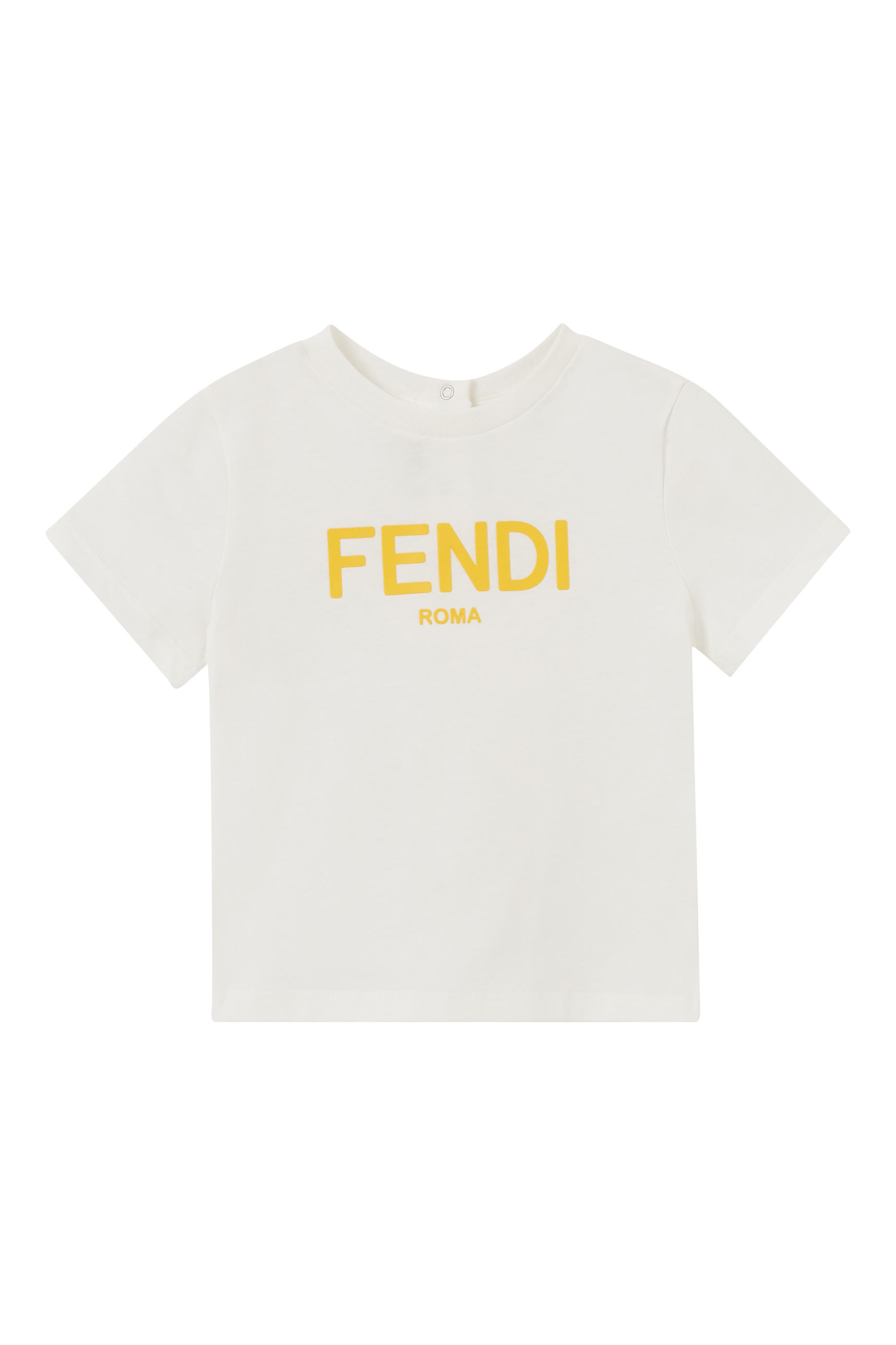 Roma Logo Cotton T-Shirt