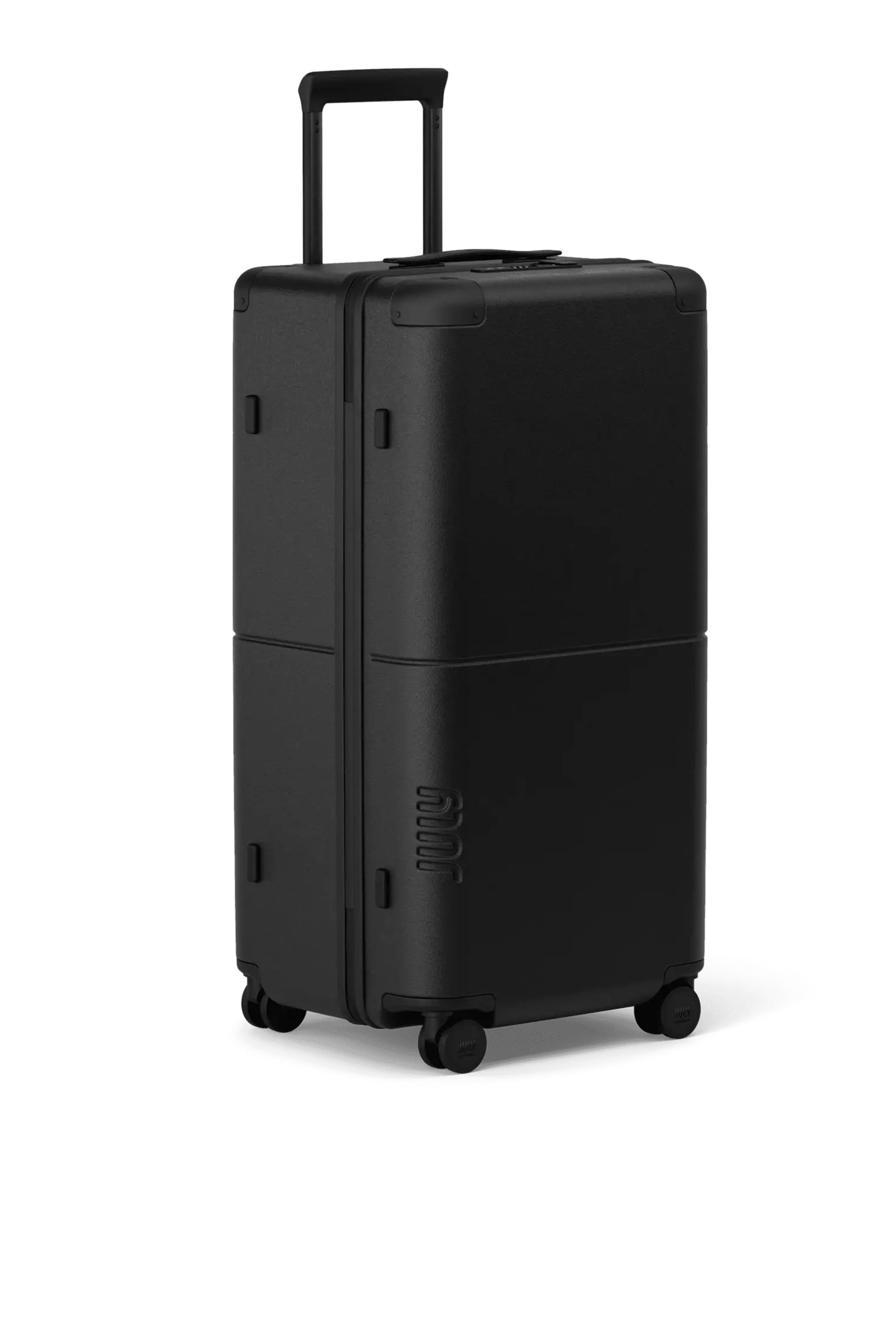 Checked Trunk Suitcase