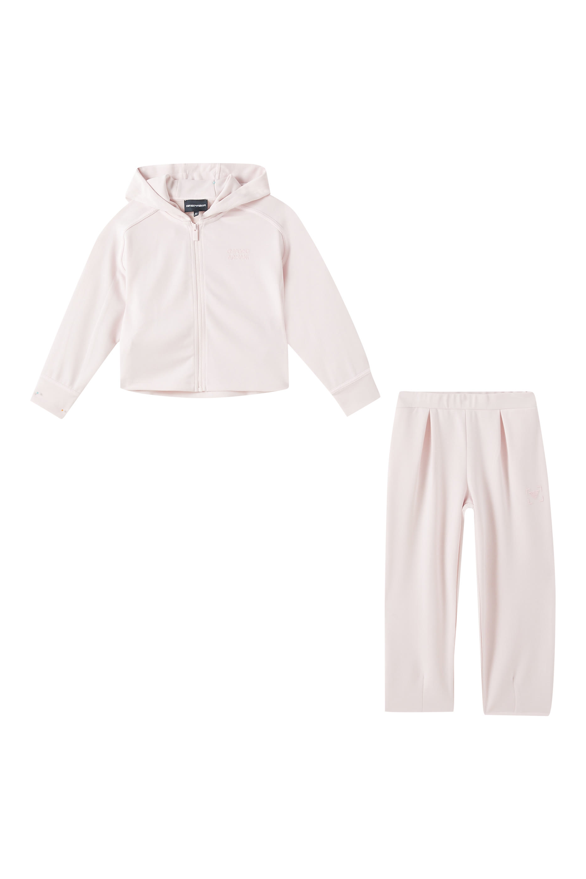 Kids Embroidered Tracksuit Set