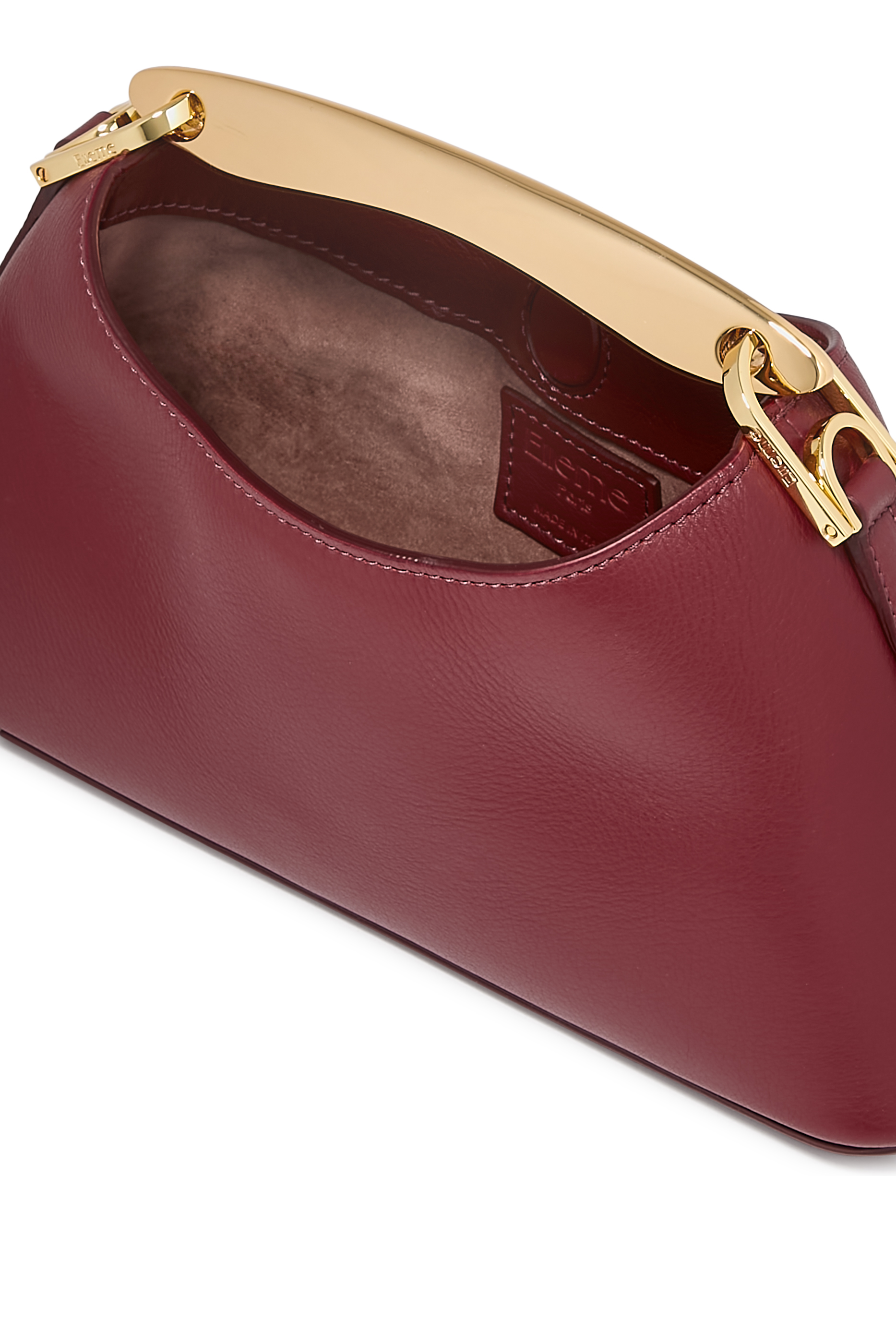 Mini Boomerang Leather Bag