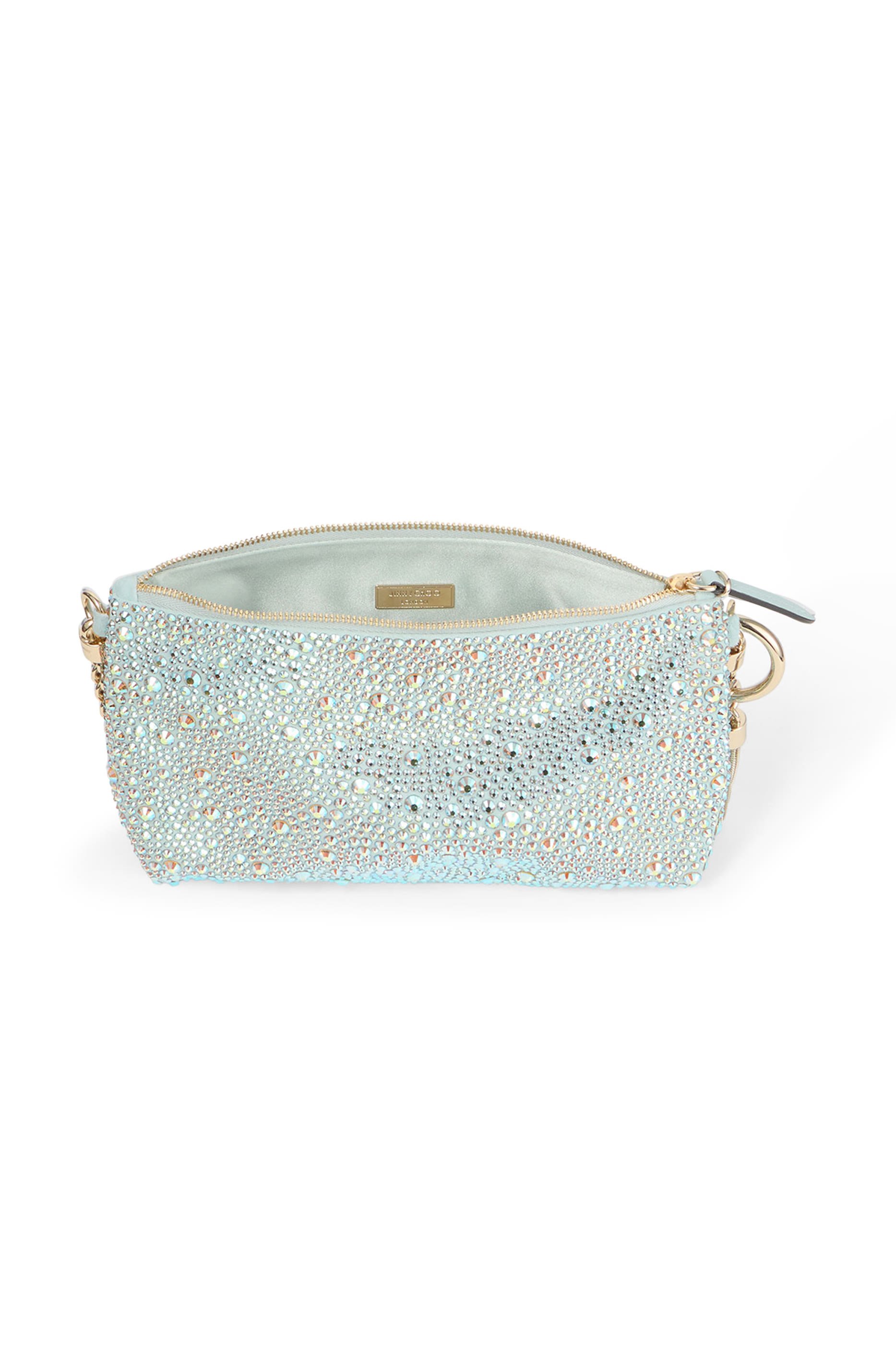 Callie Dégradé Crystals Satin Bag