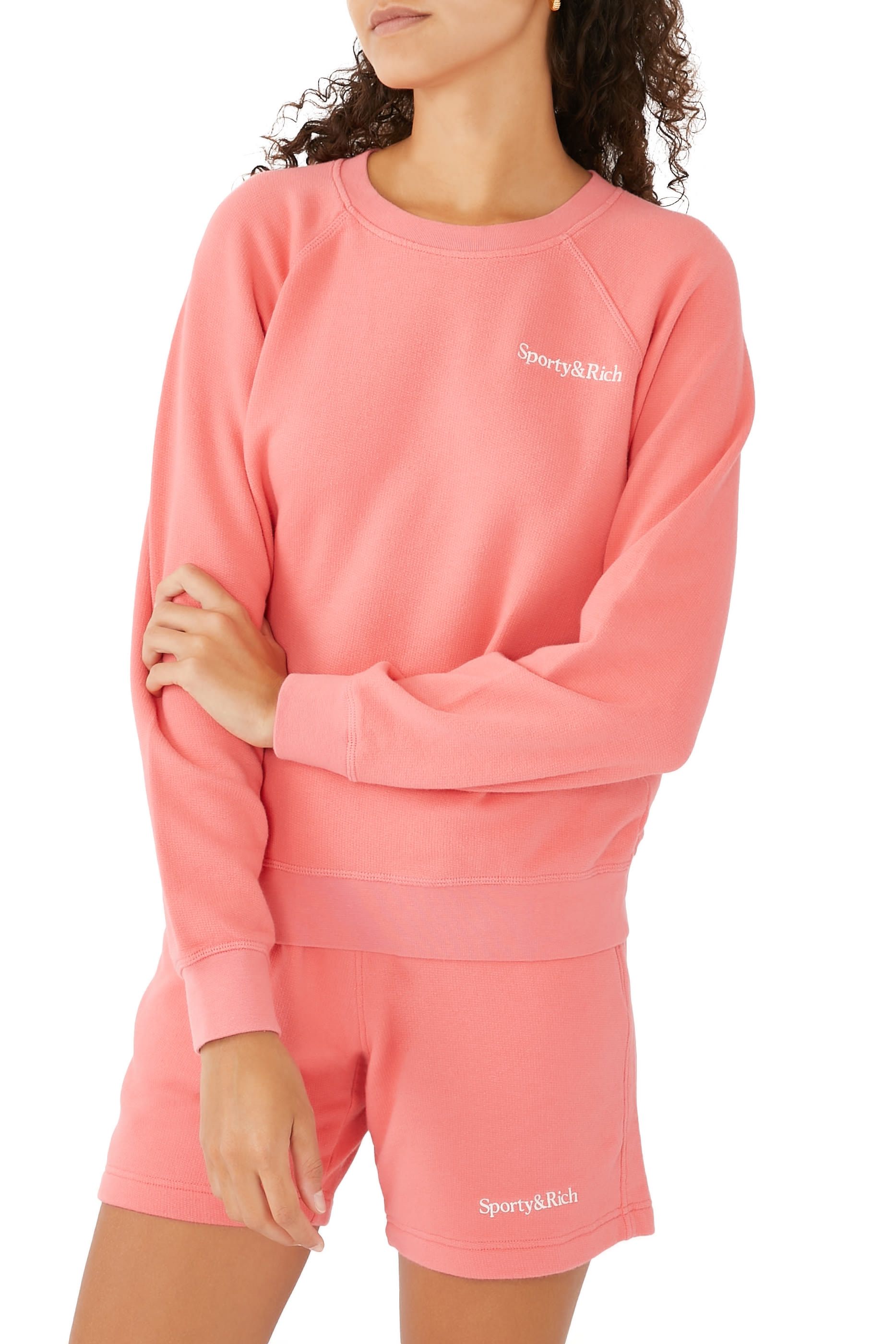 Serif Logo Soft Sweater