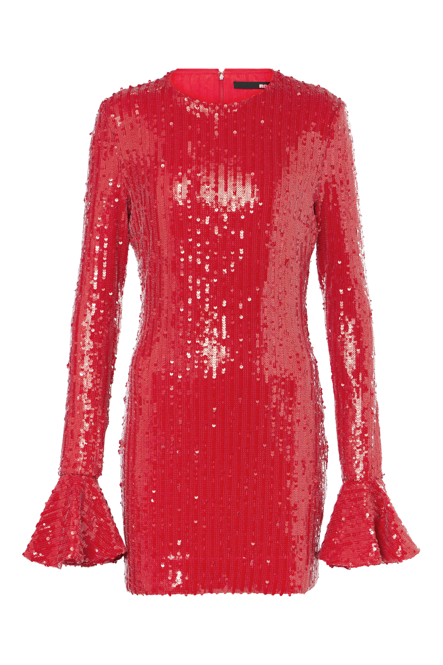 Sequins Long Sleeve Mini Dress