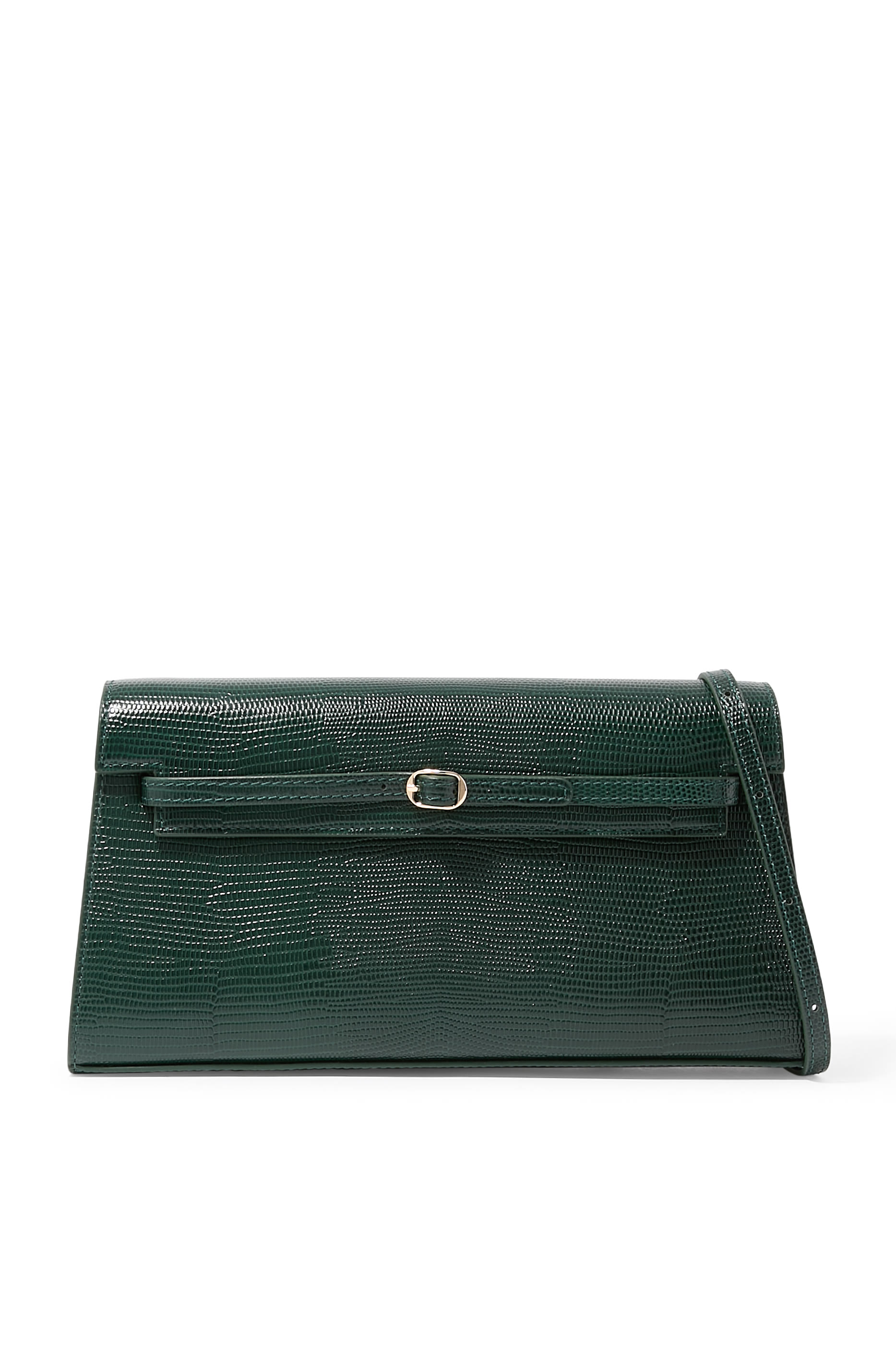 Emerald Lizard Shoulder Bag – Limited Edition