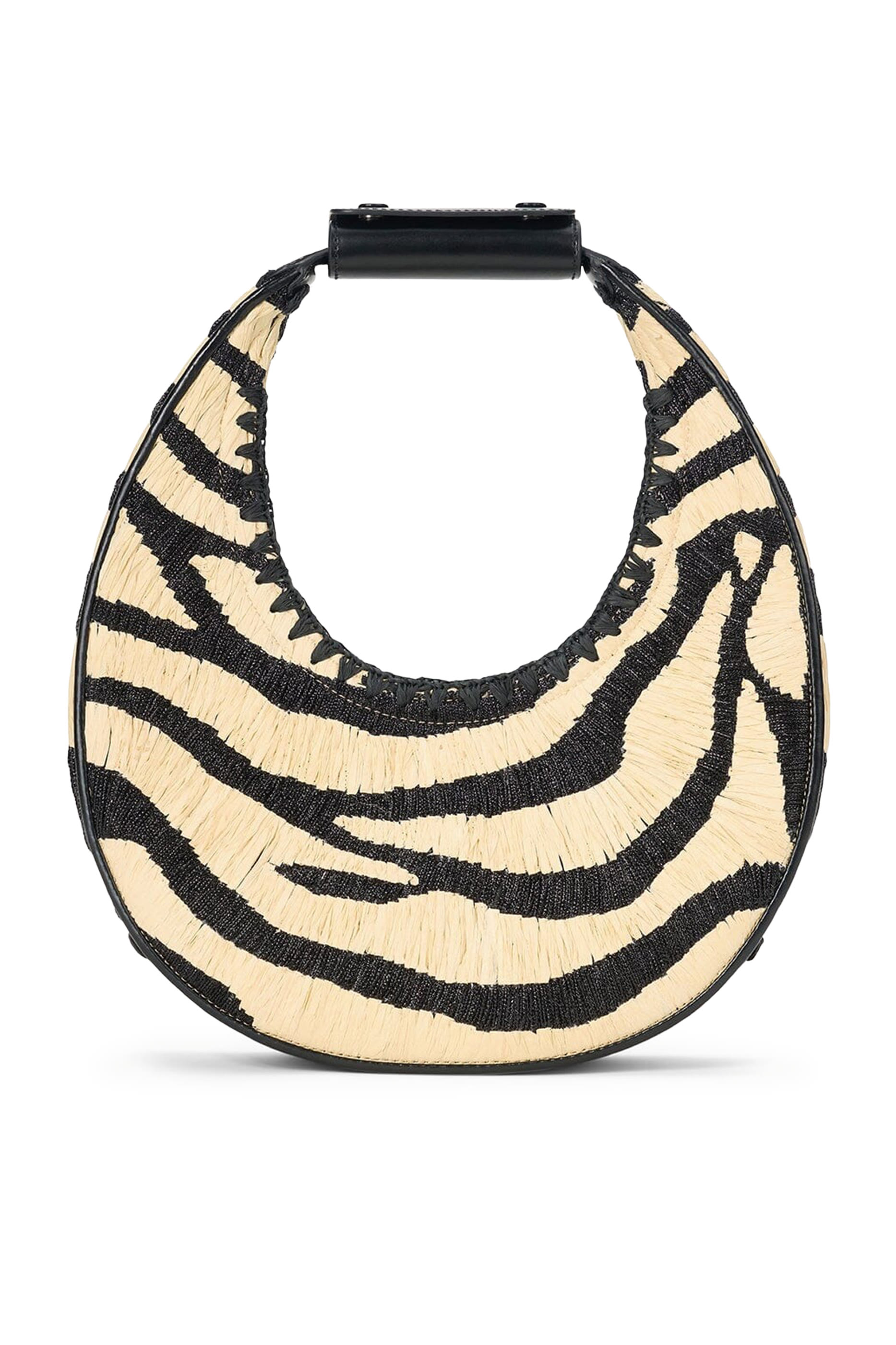 Moon Raffia Bag