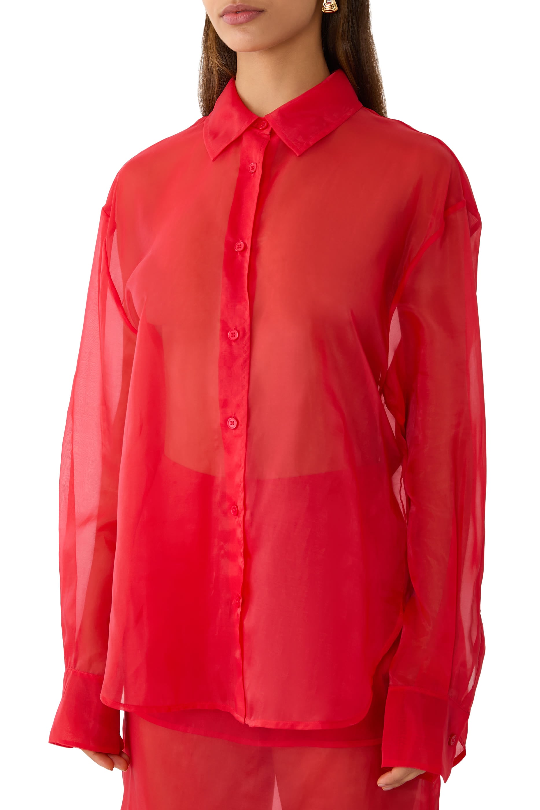 Peri Sheer Shirt