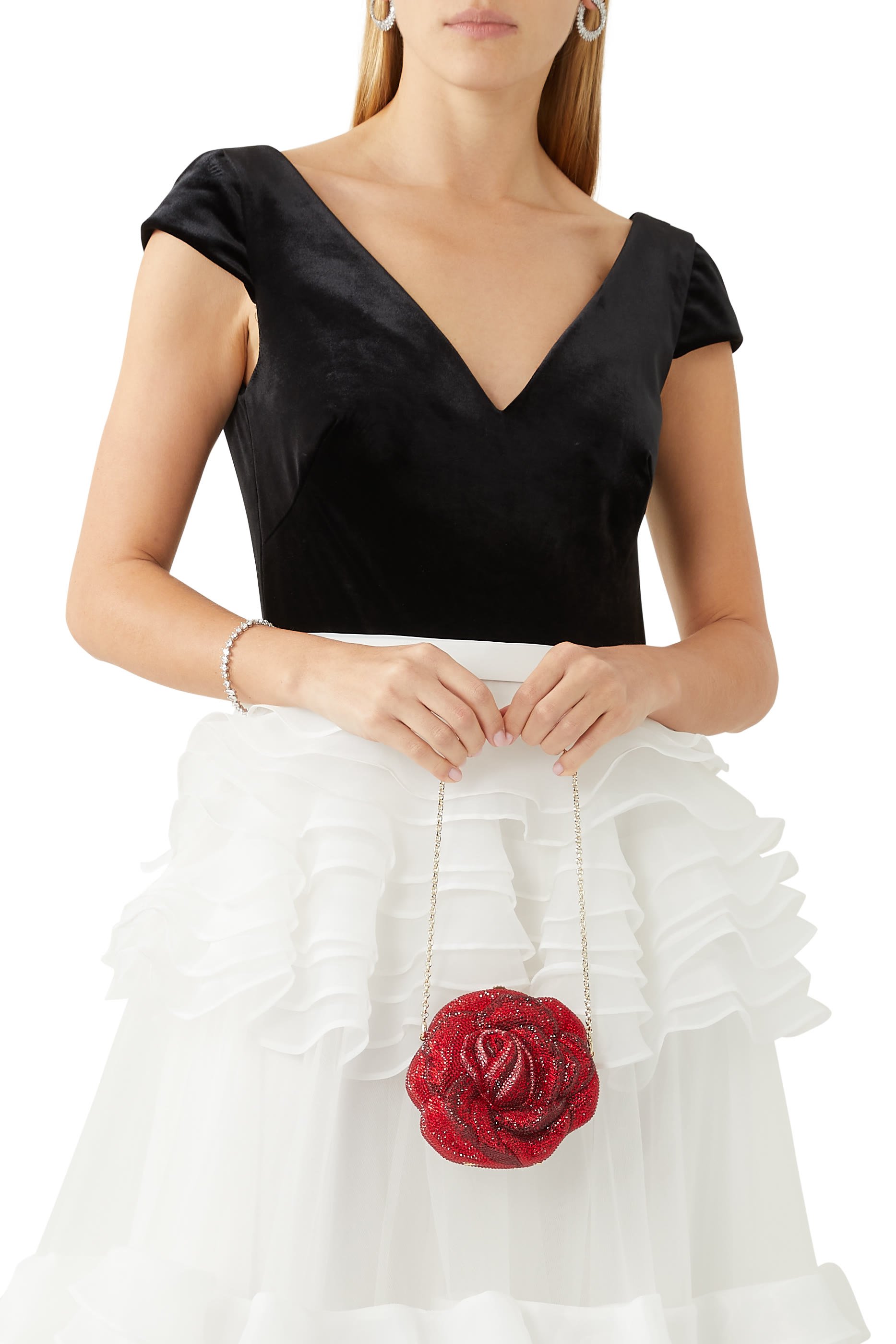Rose Crystal Clutch