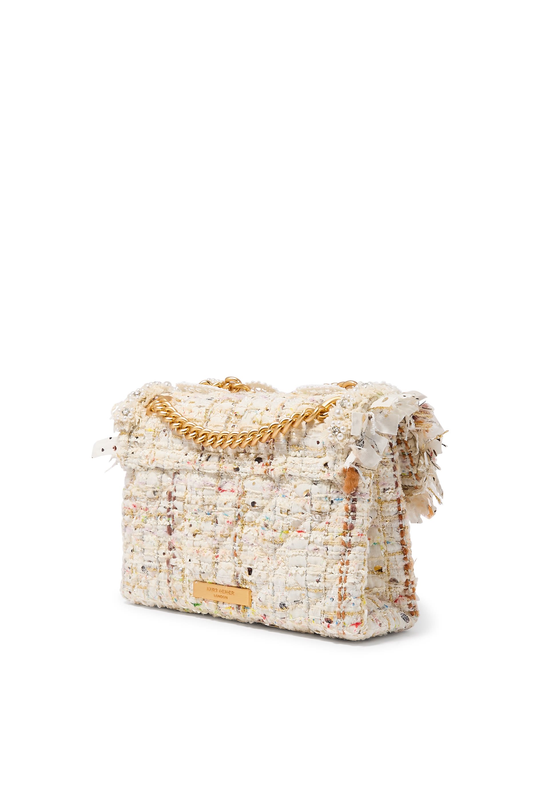 Mini Tweed Kensington Bag