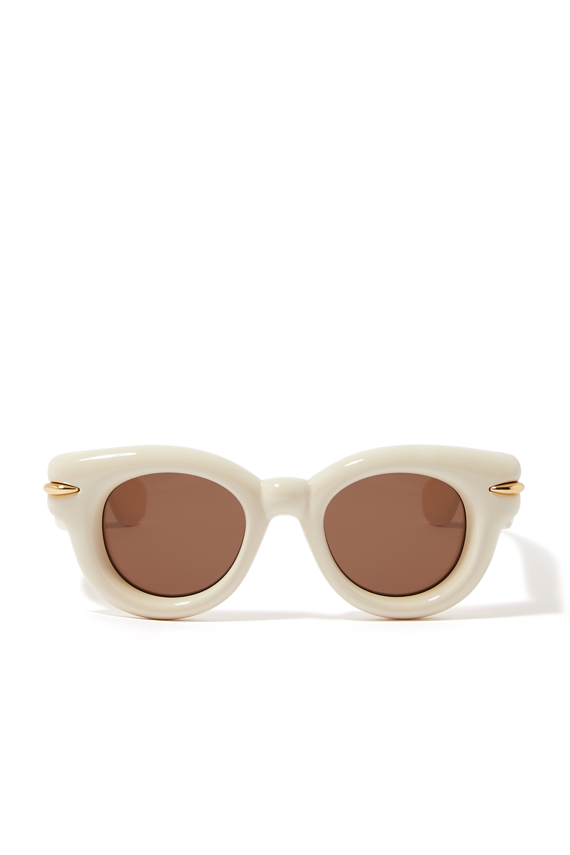 Inflated Round Sunglasses