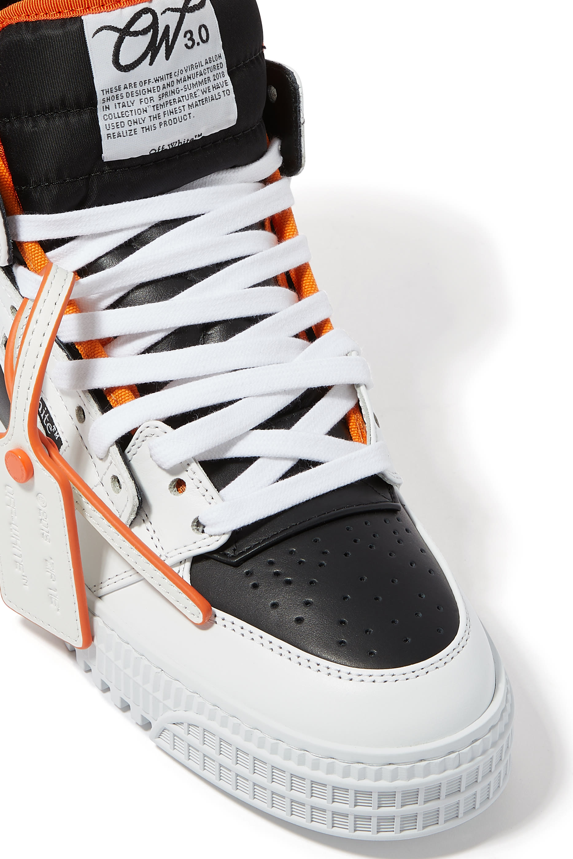 3.0 Off Court Leather Sneakers