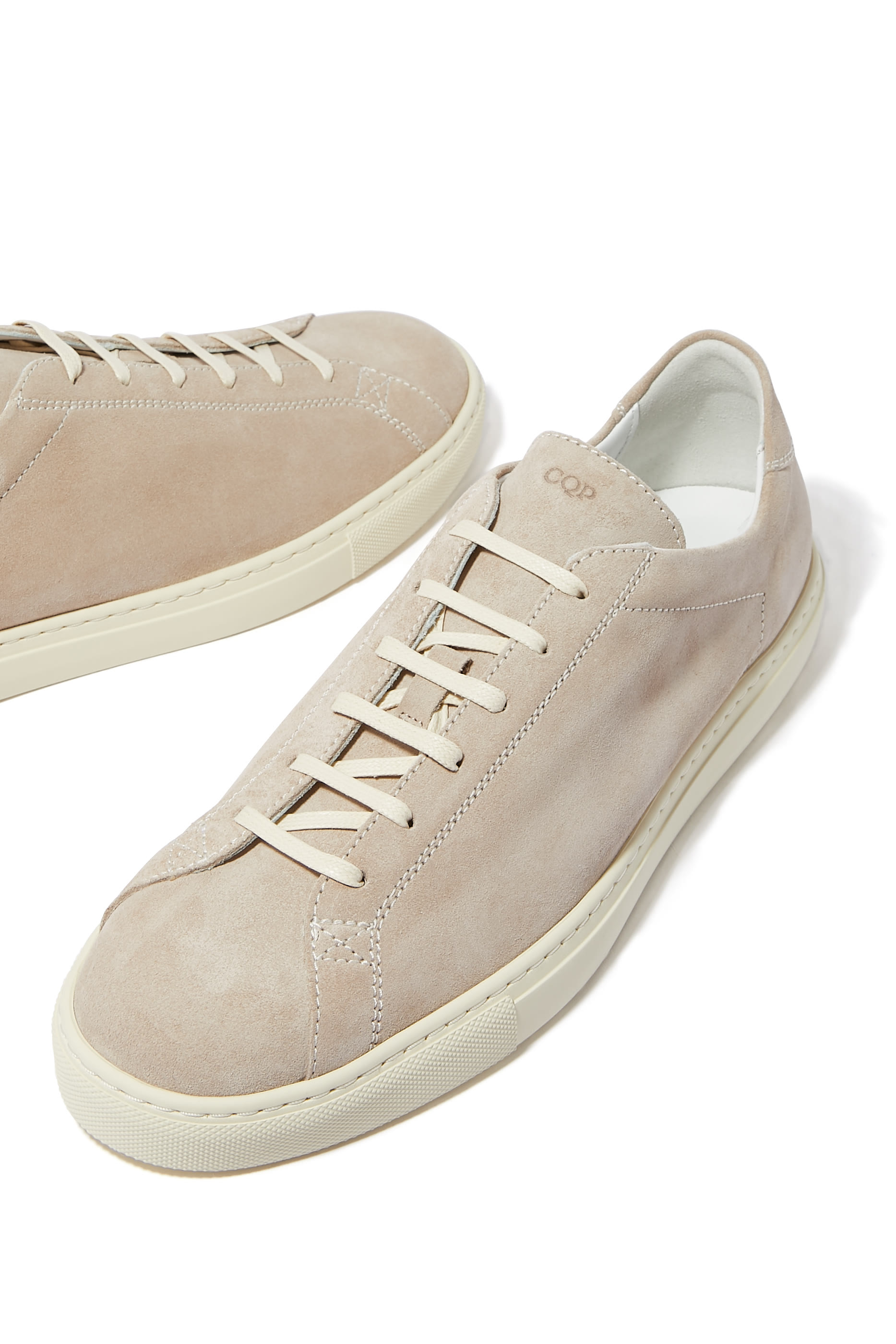 Racquet Leather Sneakers