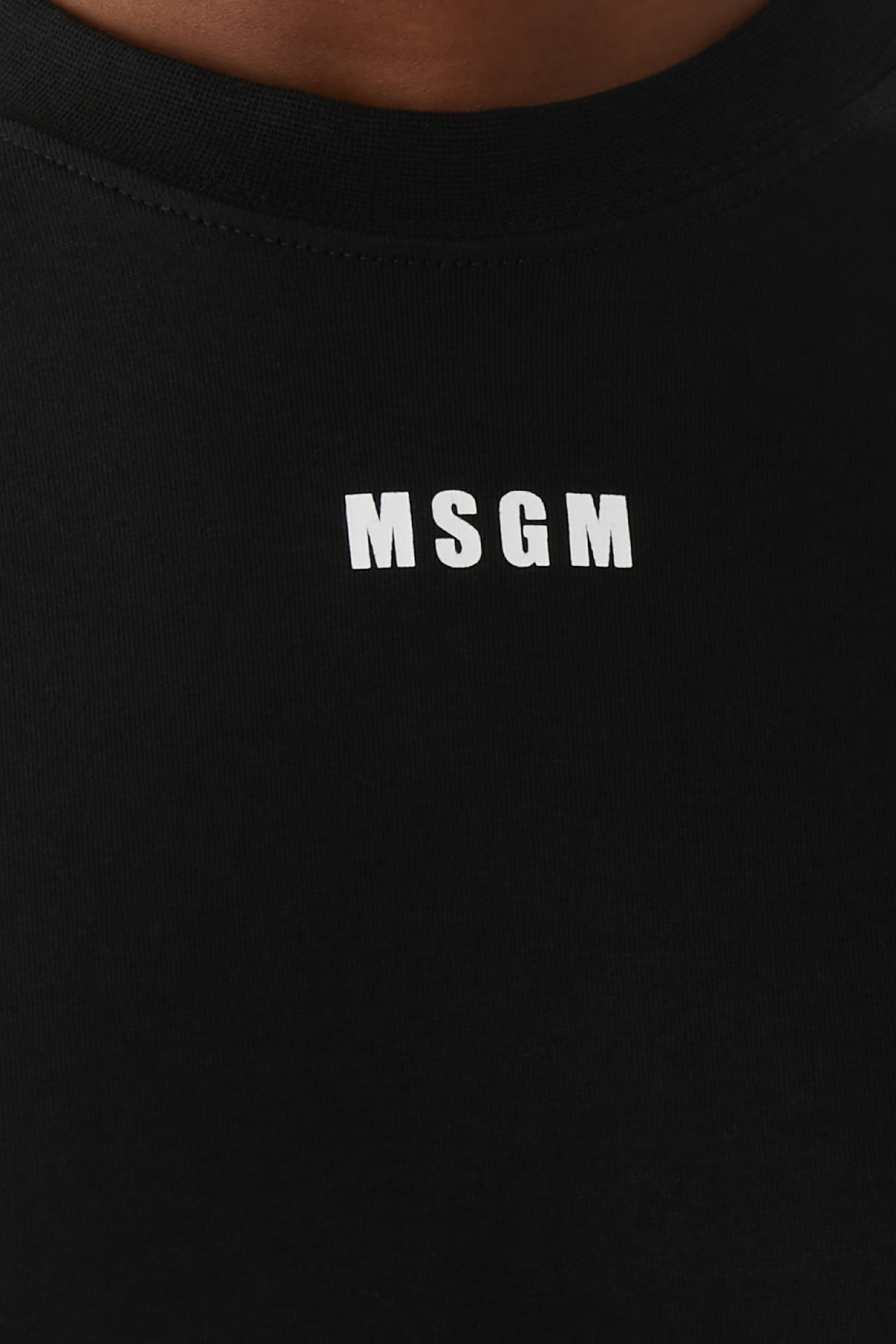 Micro Logo Jersey T-Shirt Dress