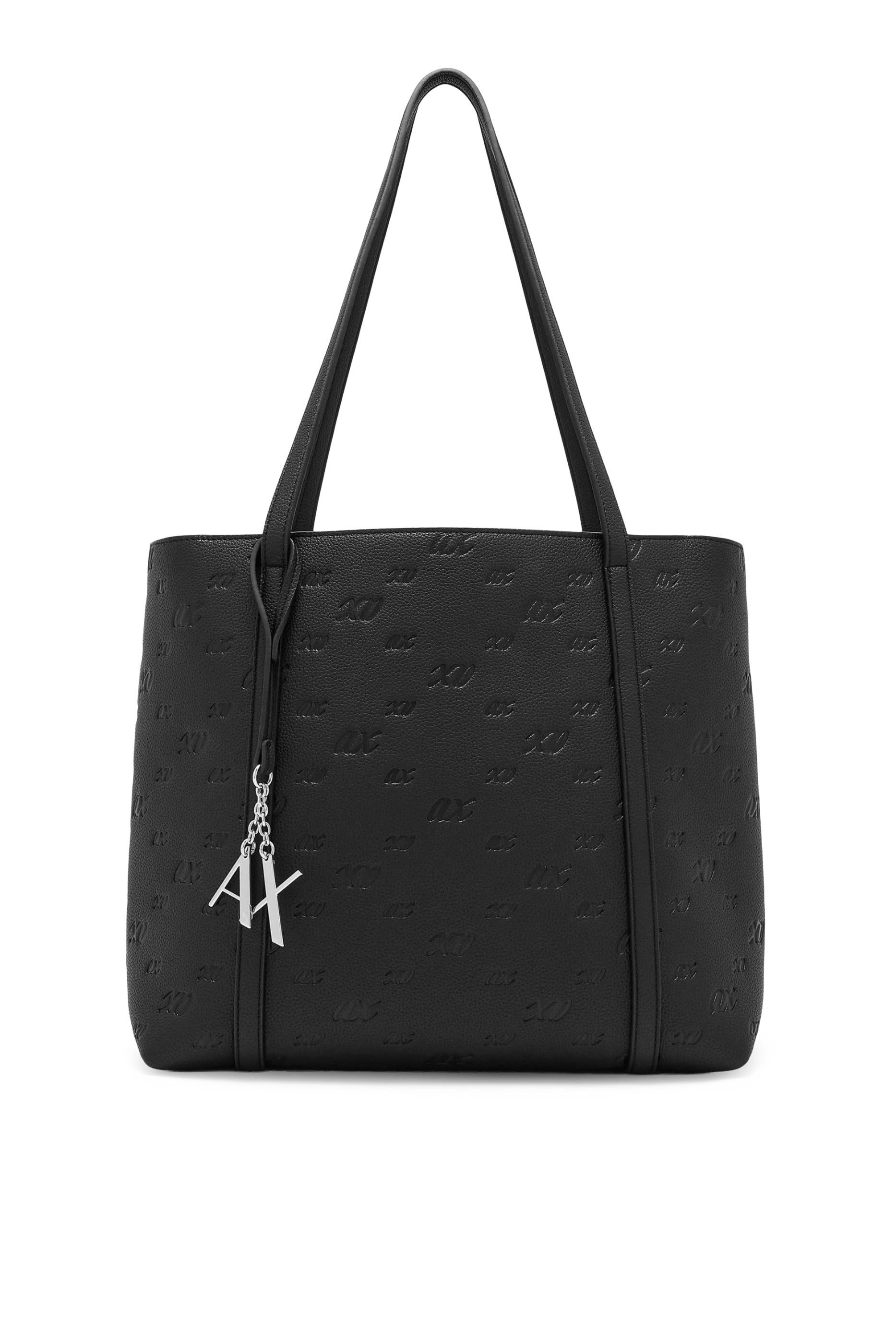 Embossed Logo Shopping Bag