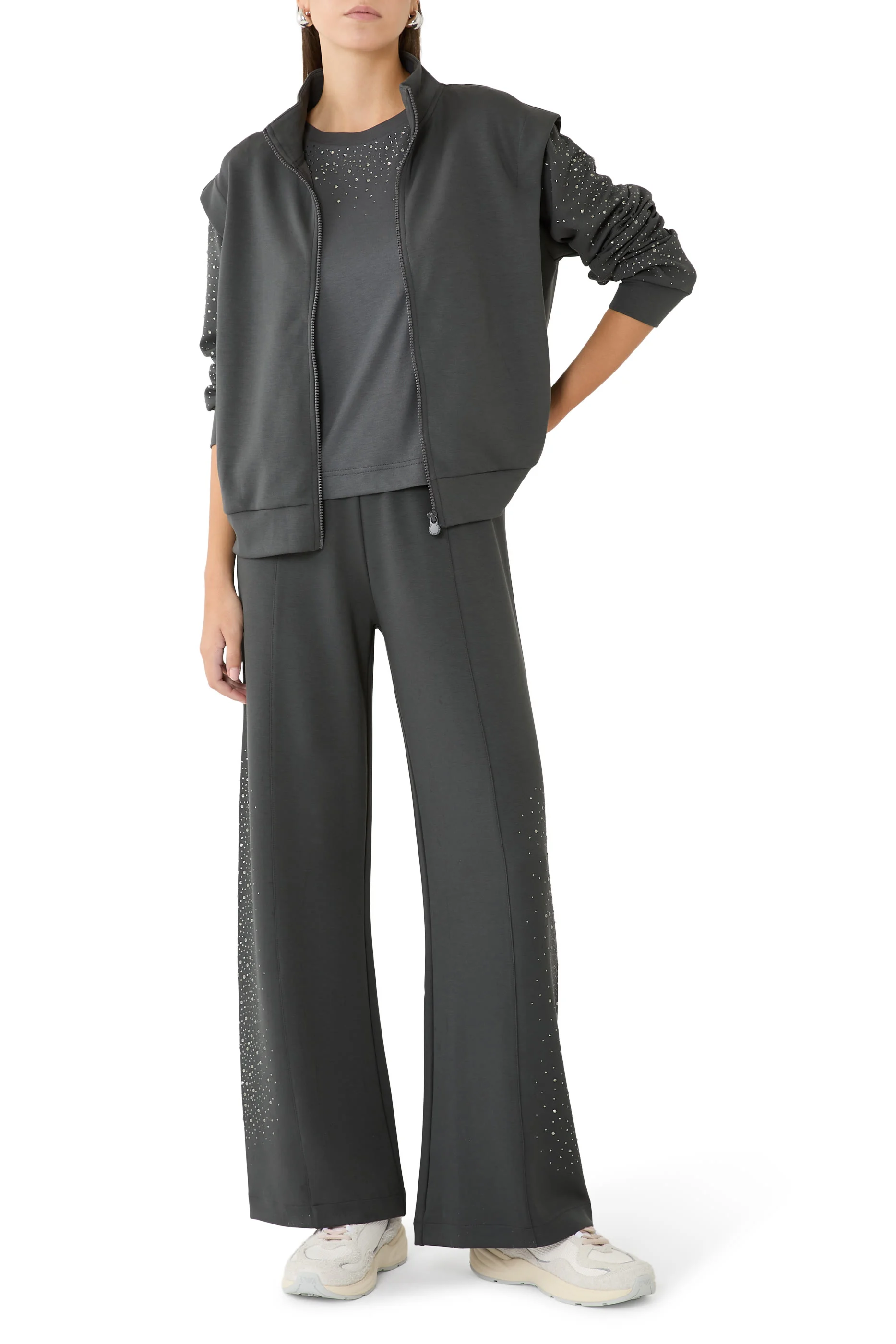  Crystal Embellished T-Shirt