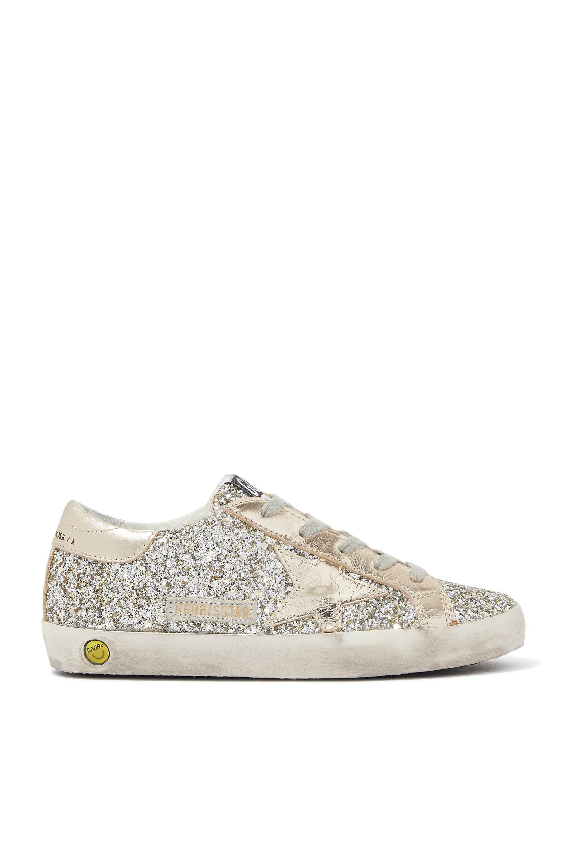 Kids Super-Star Glitter Sneakers