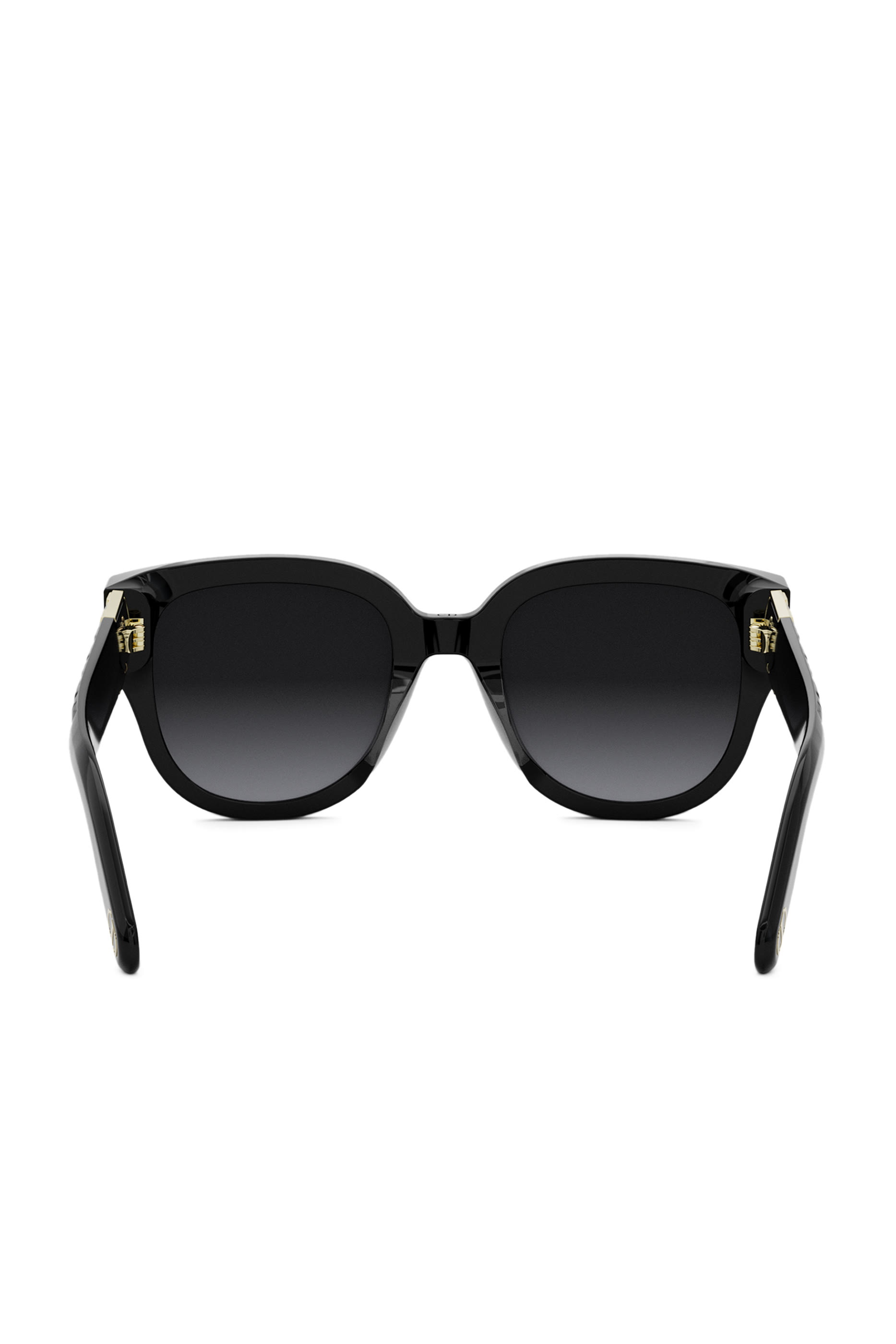 Lady 95.22 R3I Black Round Sunglasses