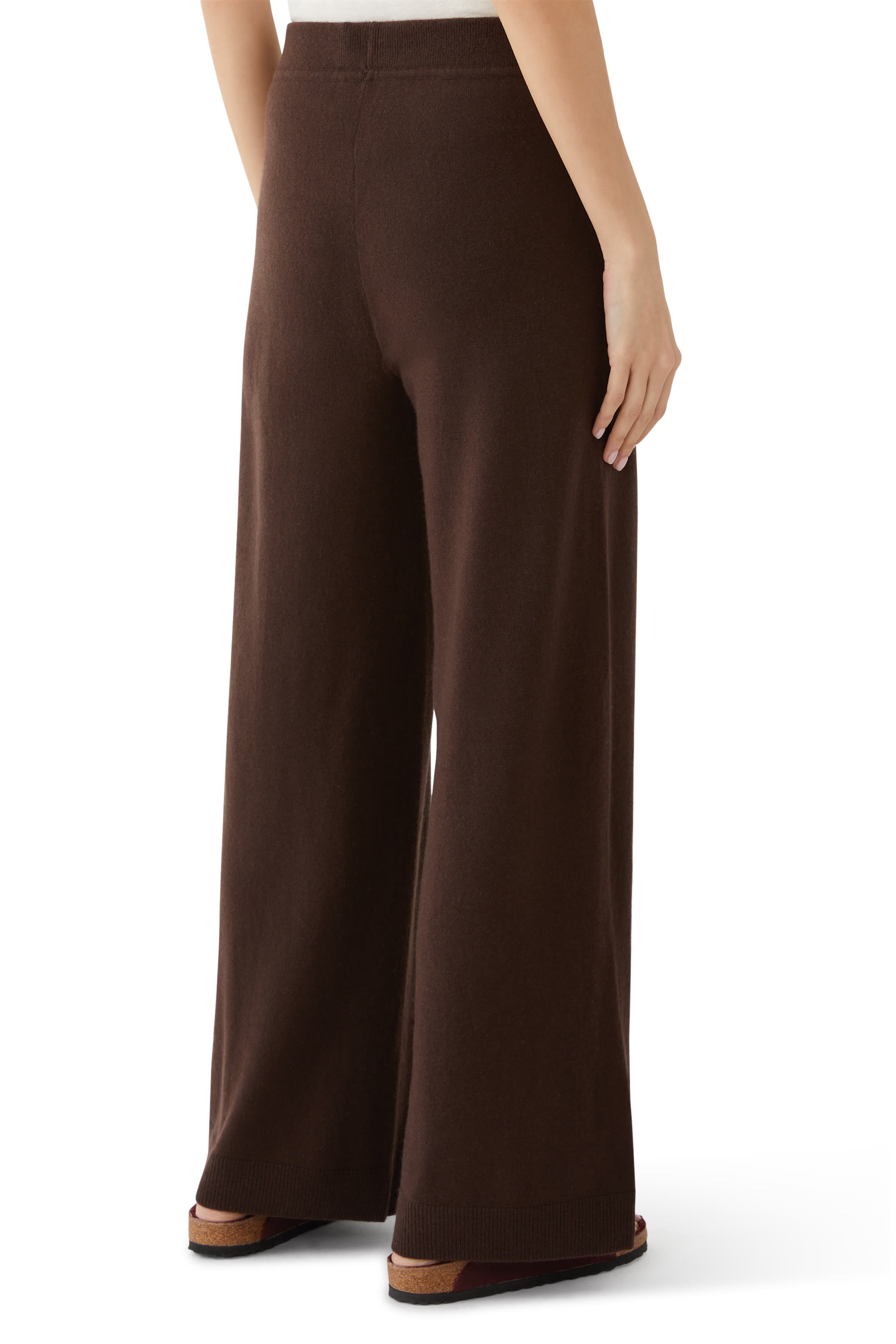 Cashmere Wide Leg Trousers