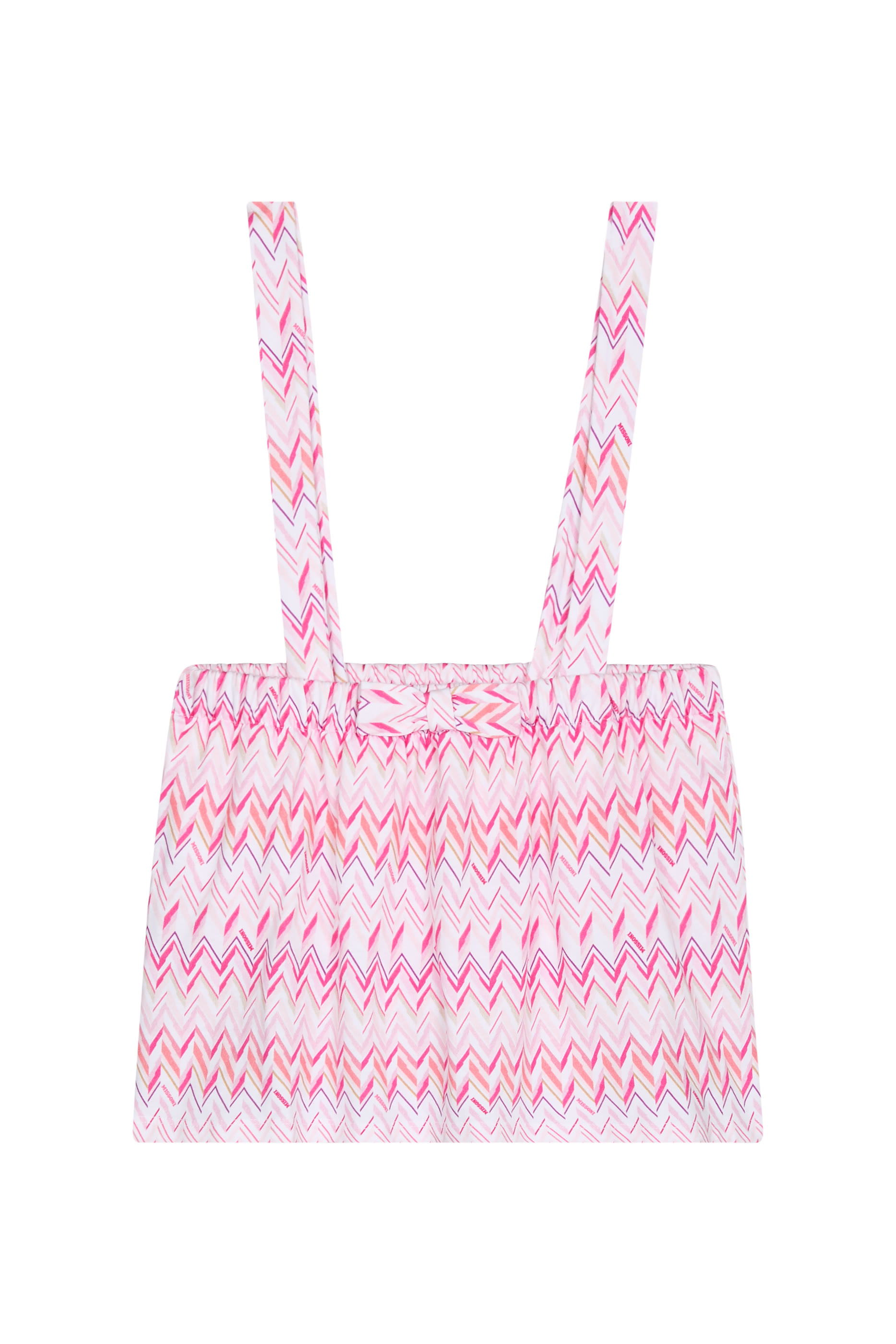 Kids Bow Chevron Skirt