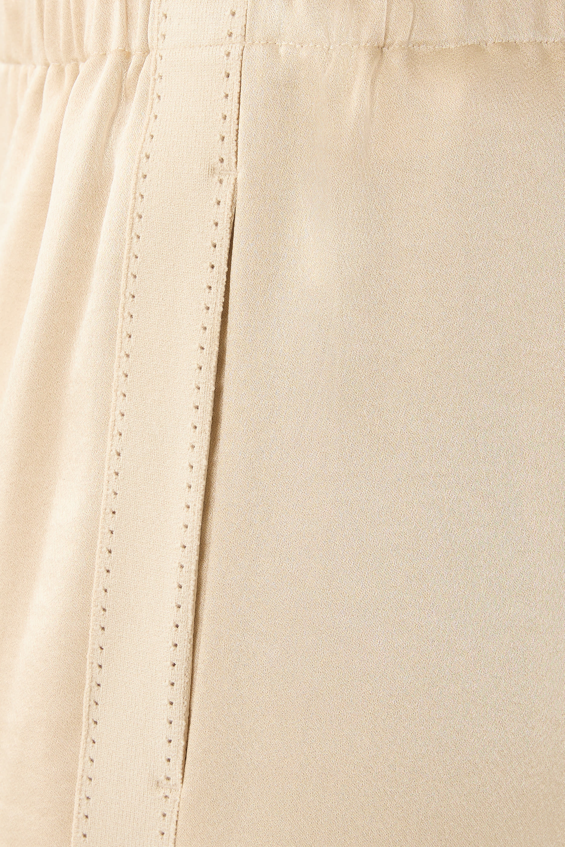 Side-Strap Crepe Pull-On Pants