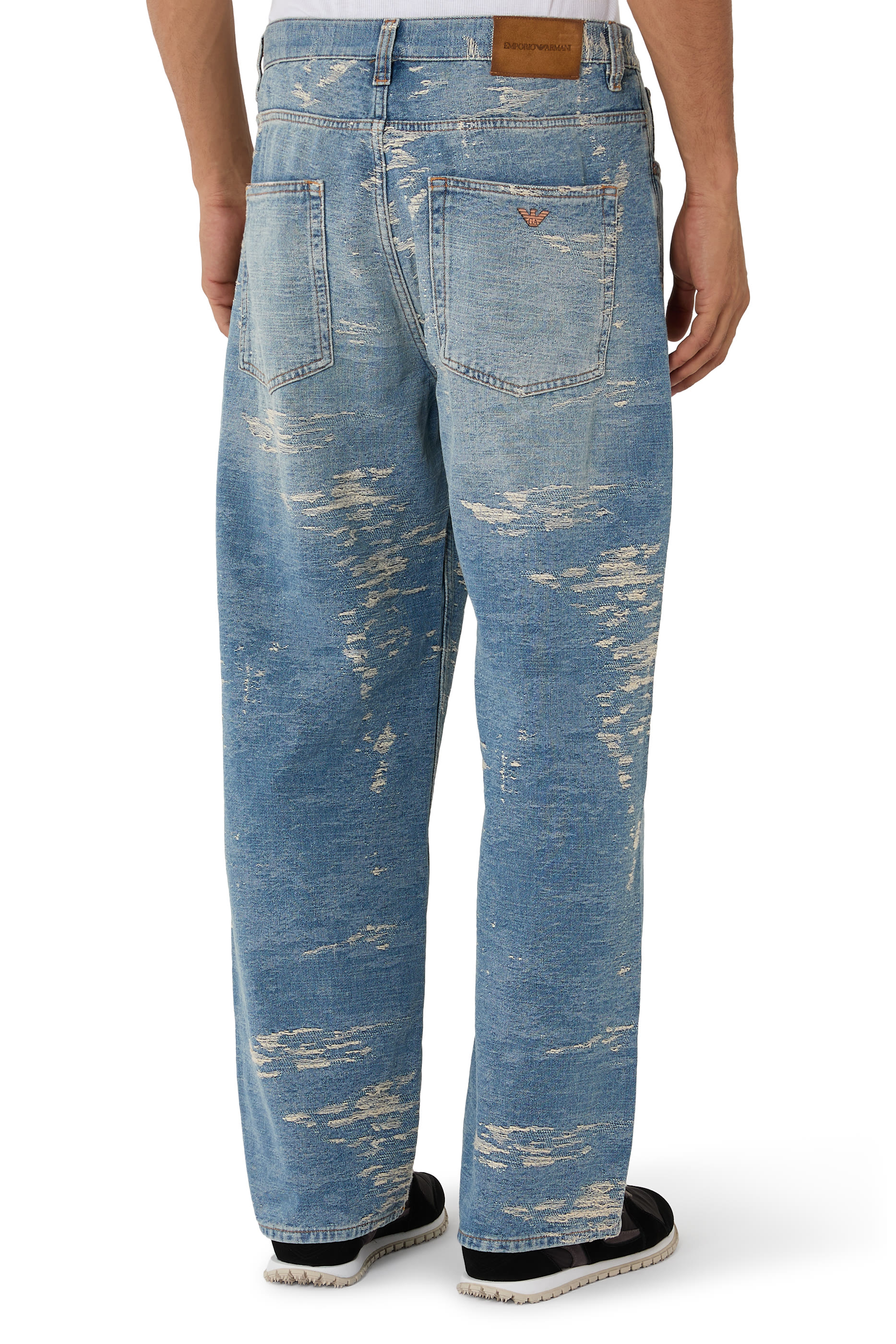 Distressed 5-Pocket Pants