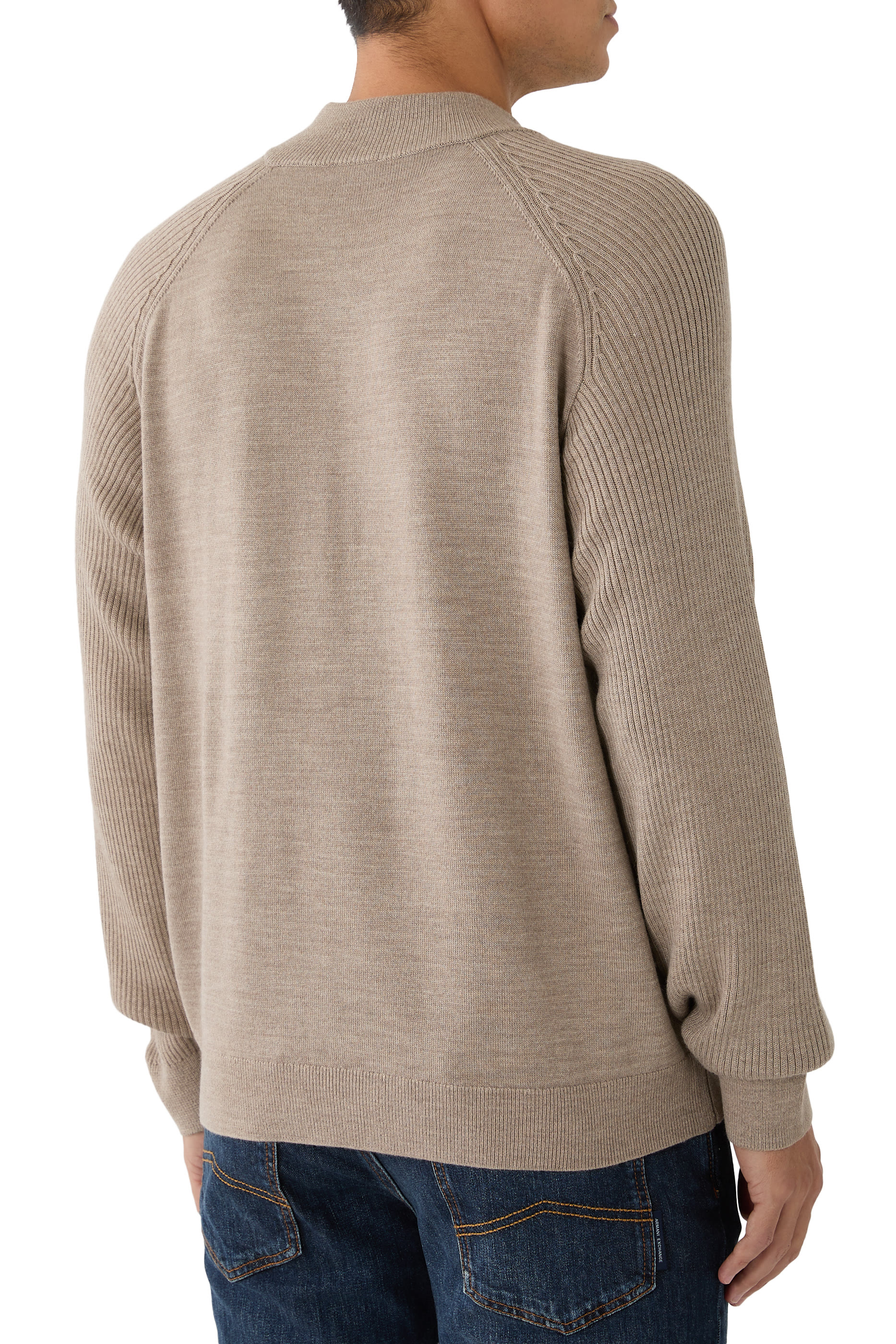 One Block Up Zipper Cardigan