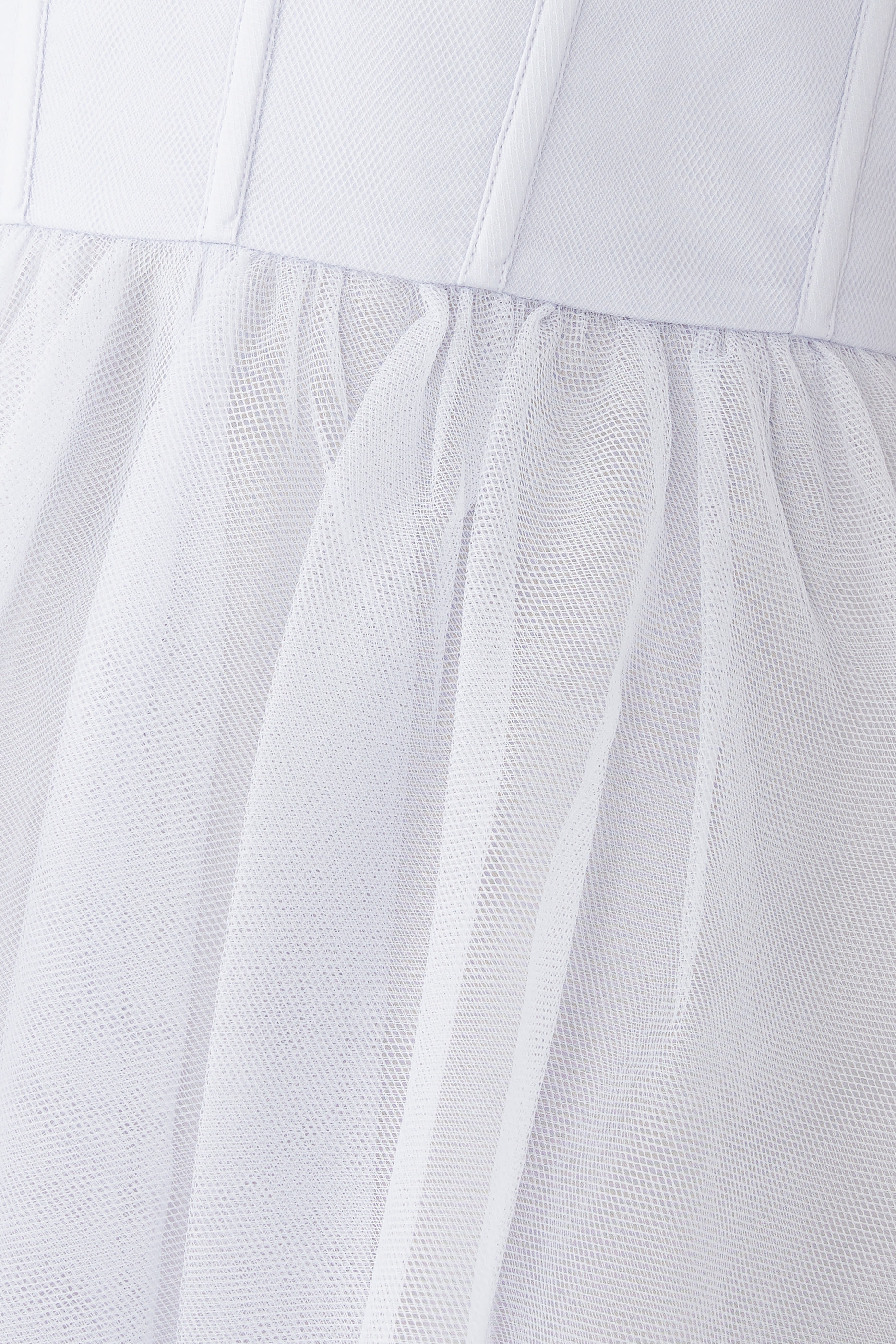 Tulle Corset Midi Dress