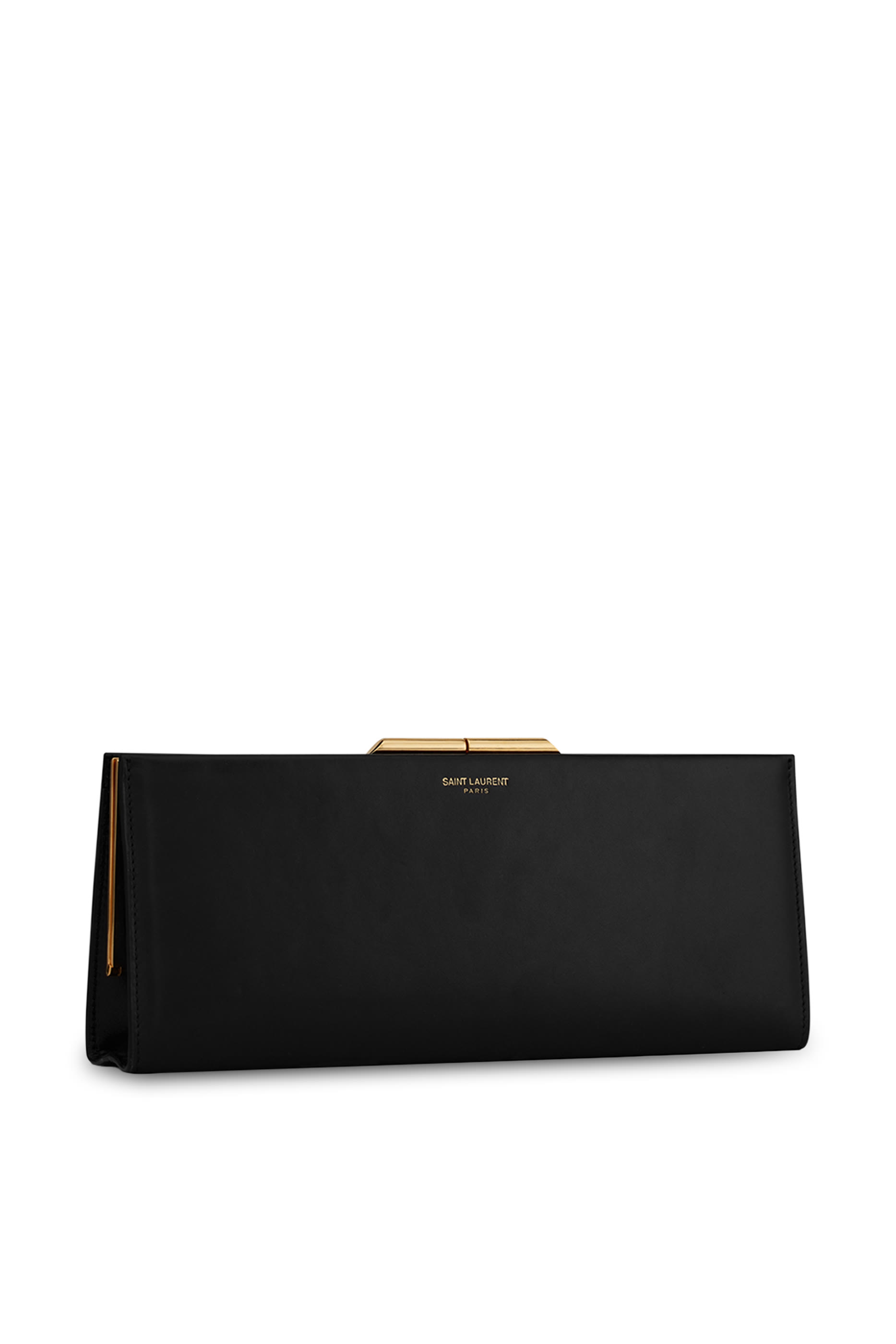 Midnight Small Clutch in Smooth Leather