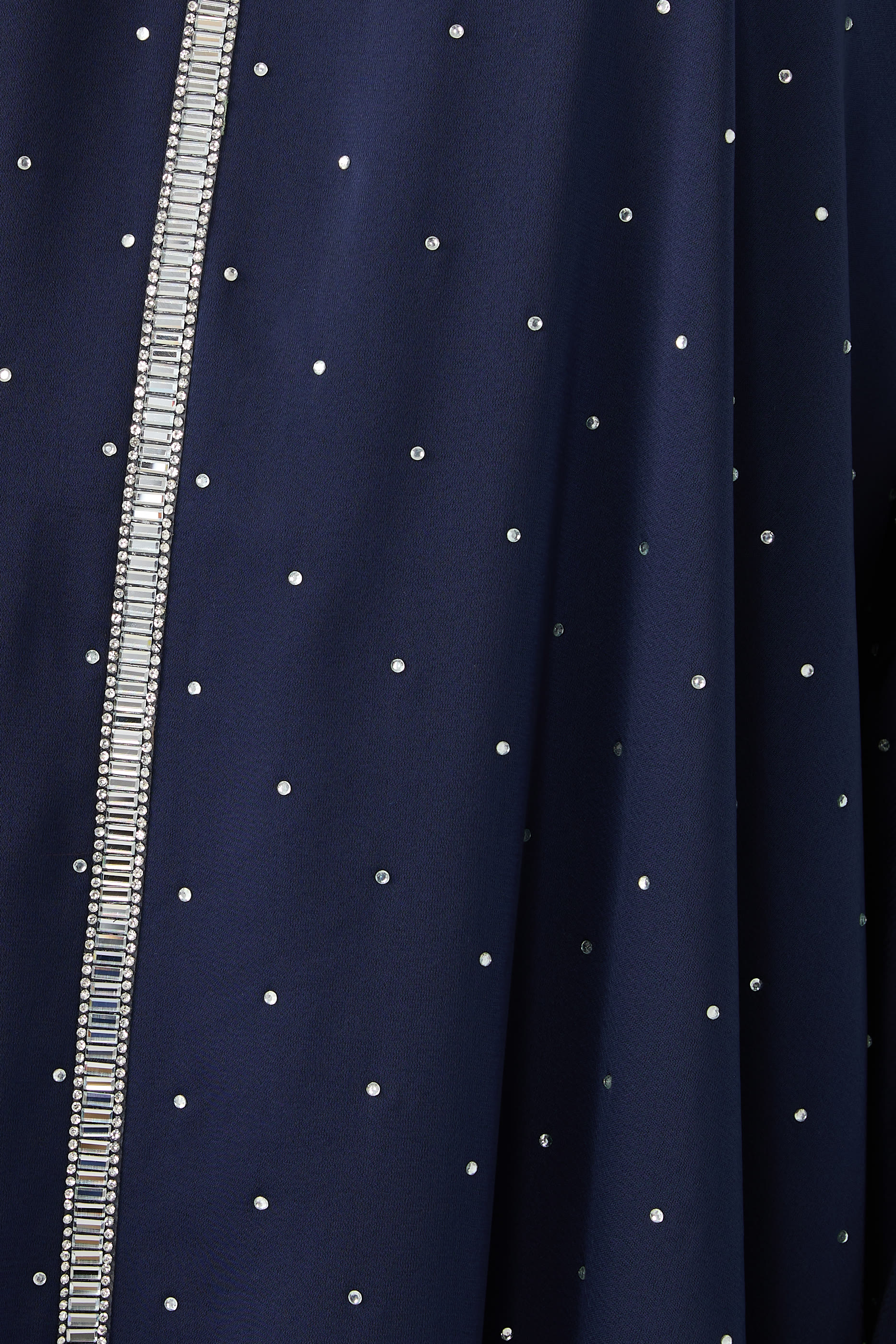 Studded Free Size Kaftan with Trim