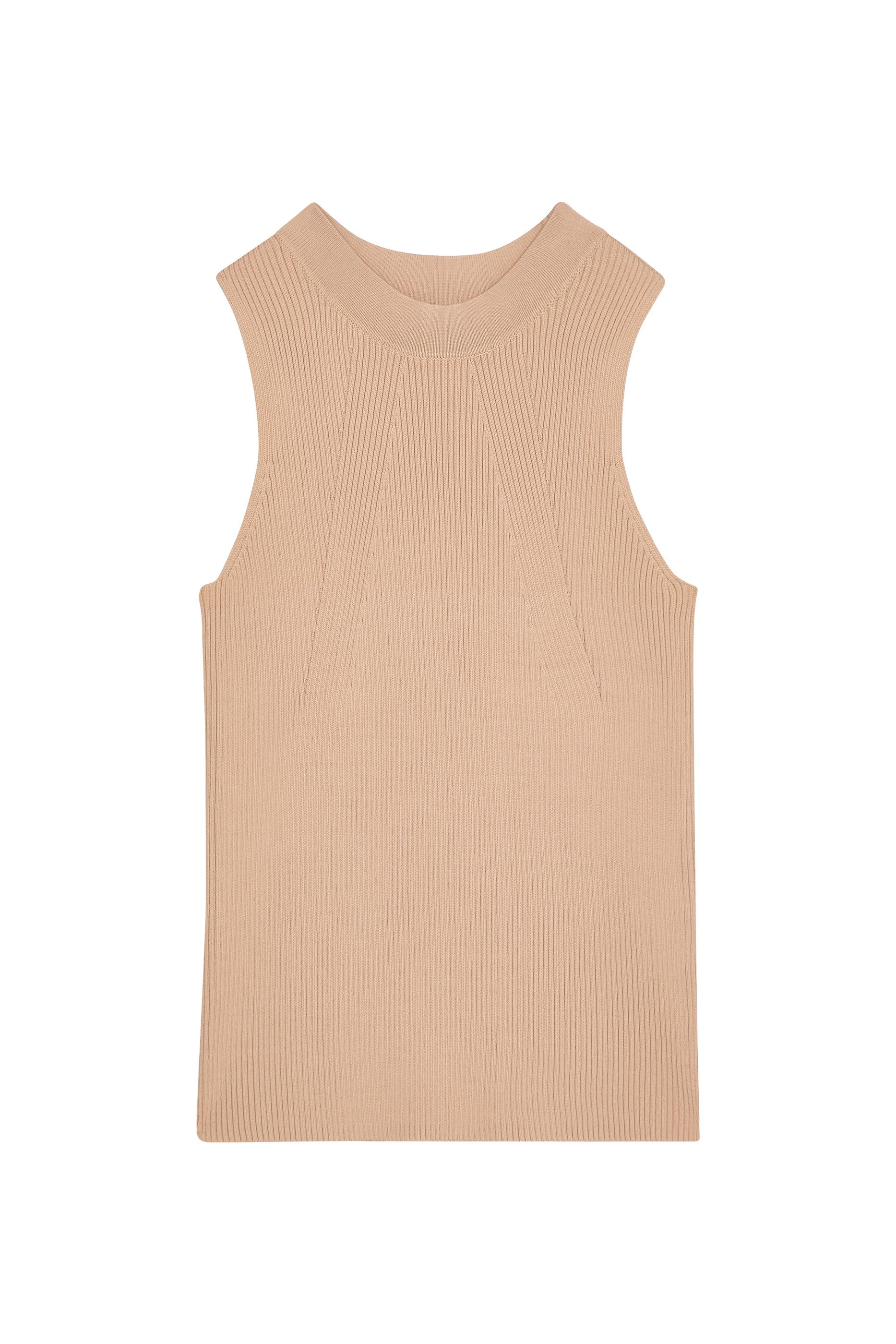 Salin de Giraud Sleeveless Knitted Top