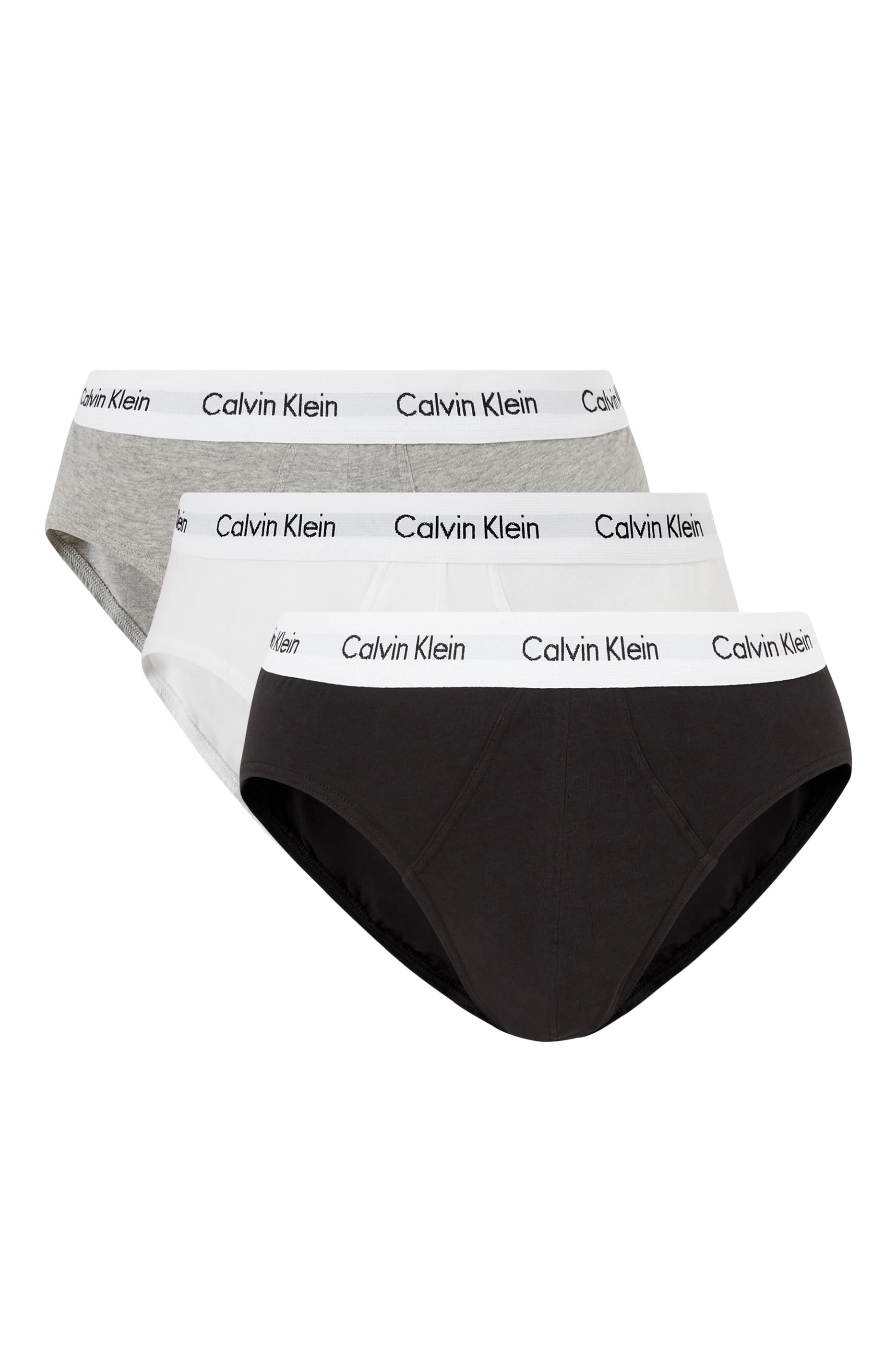 Cotton Stretch Briefs, Set of 3