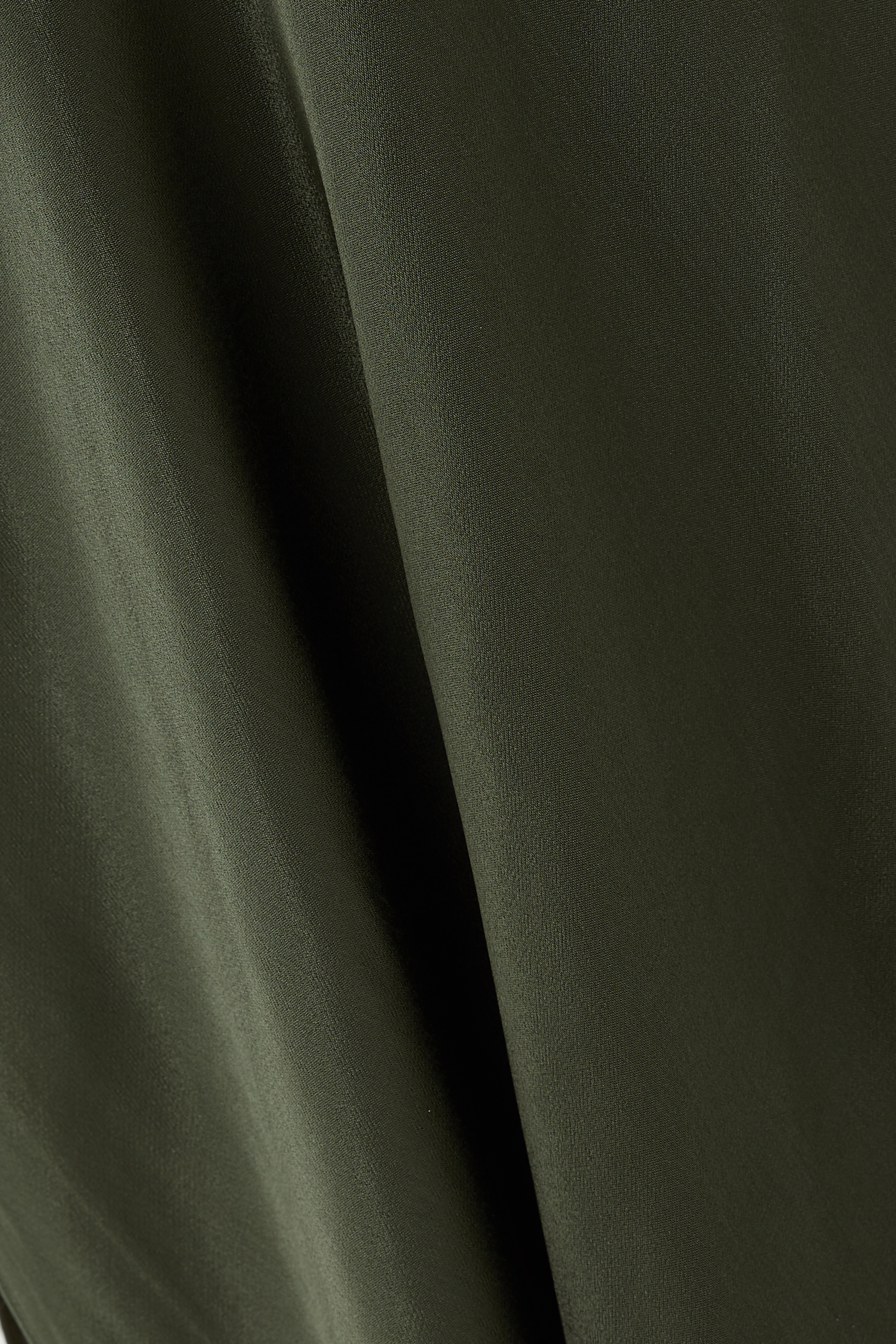 La Lune Cross Front Keyhole Midi Dress