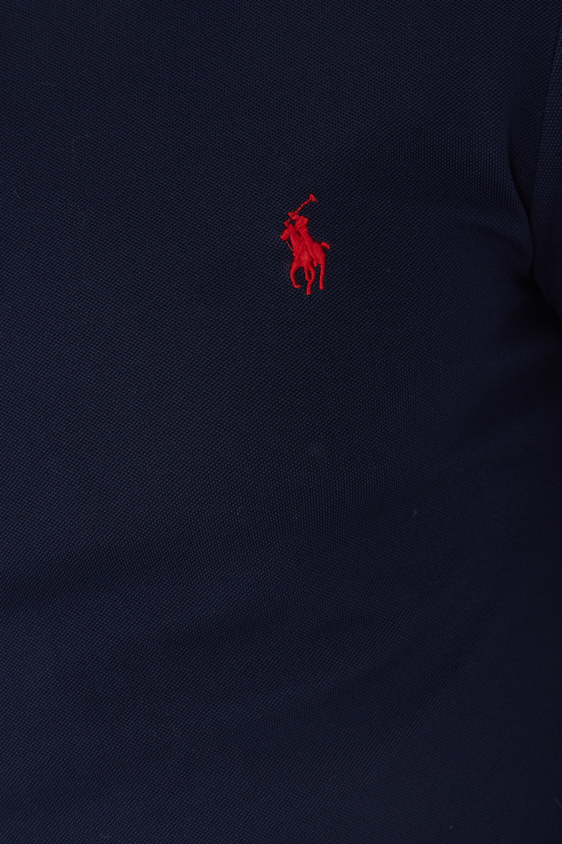 Logo Embroidered Polo Shirt