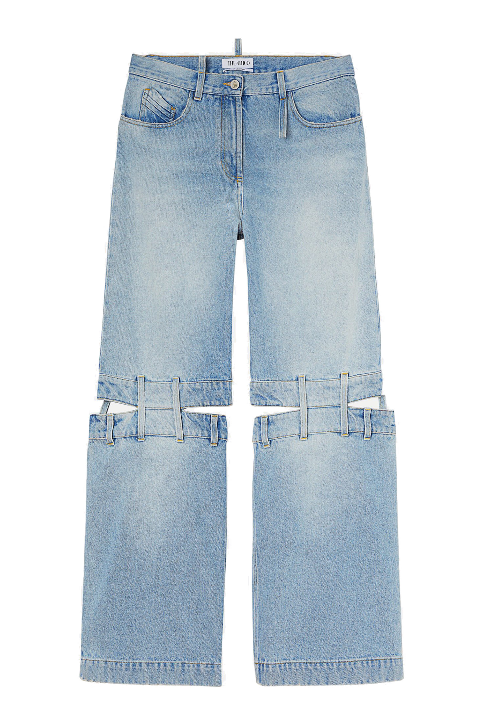Baggy Cut-out Jeans