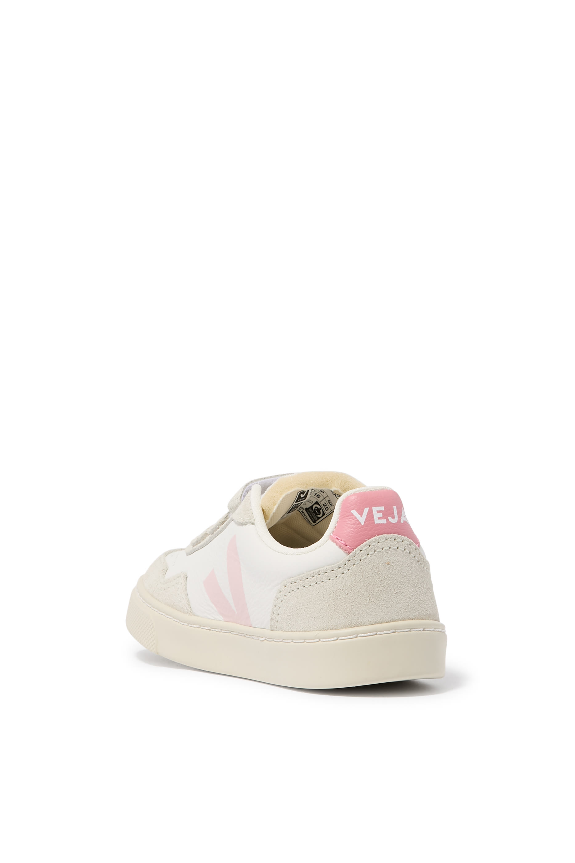 Kids V-90 Leather Sneakers