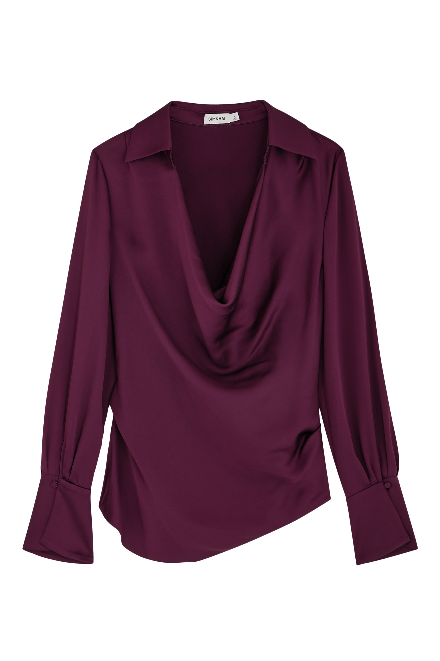 Symone Long Sleeve Cowl Neck Top