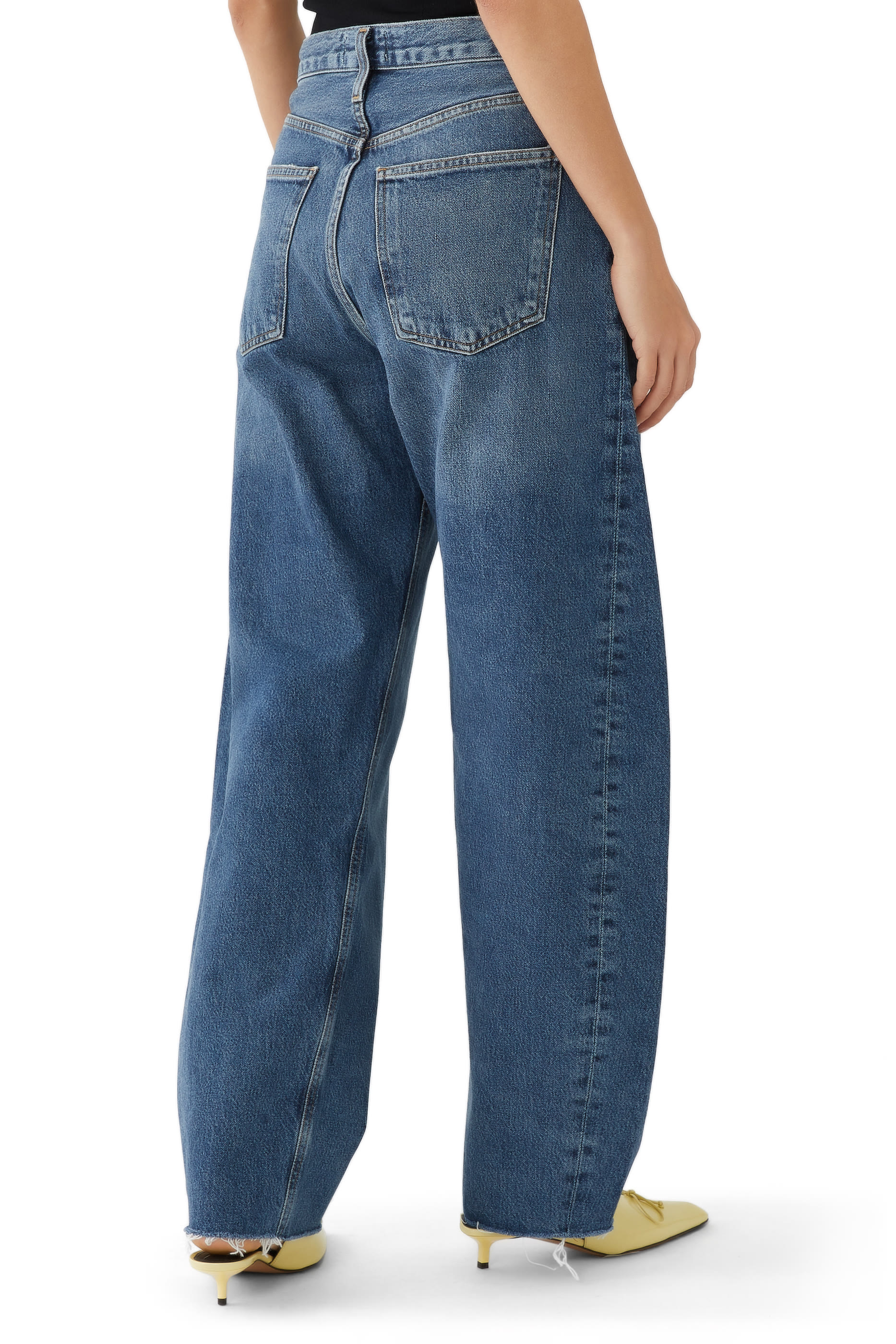 Luna High-Rise Tapered Jeans