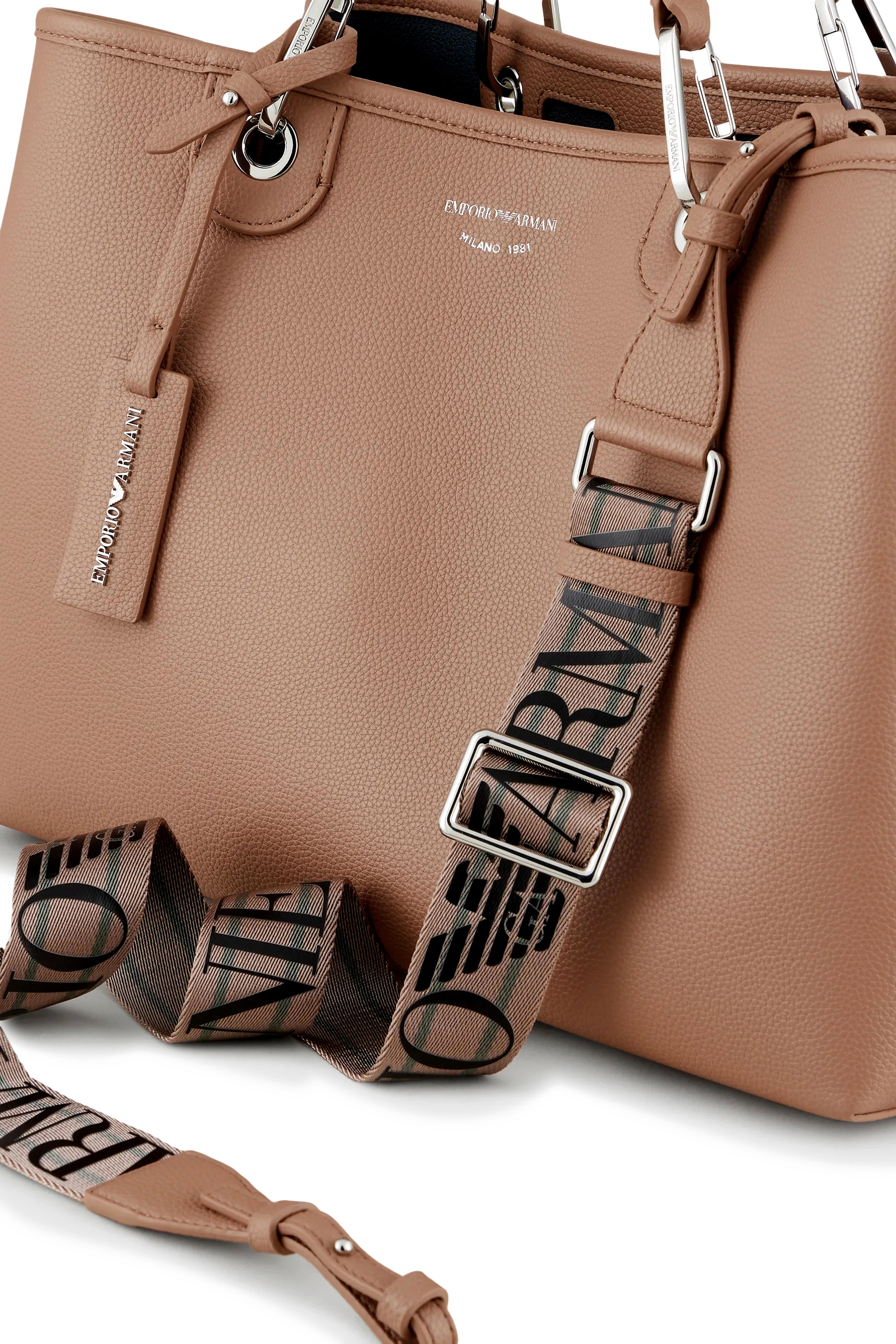 Medium MyEA Shopper Tote Bag Deer Print