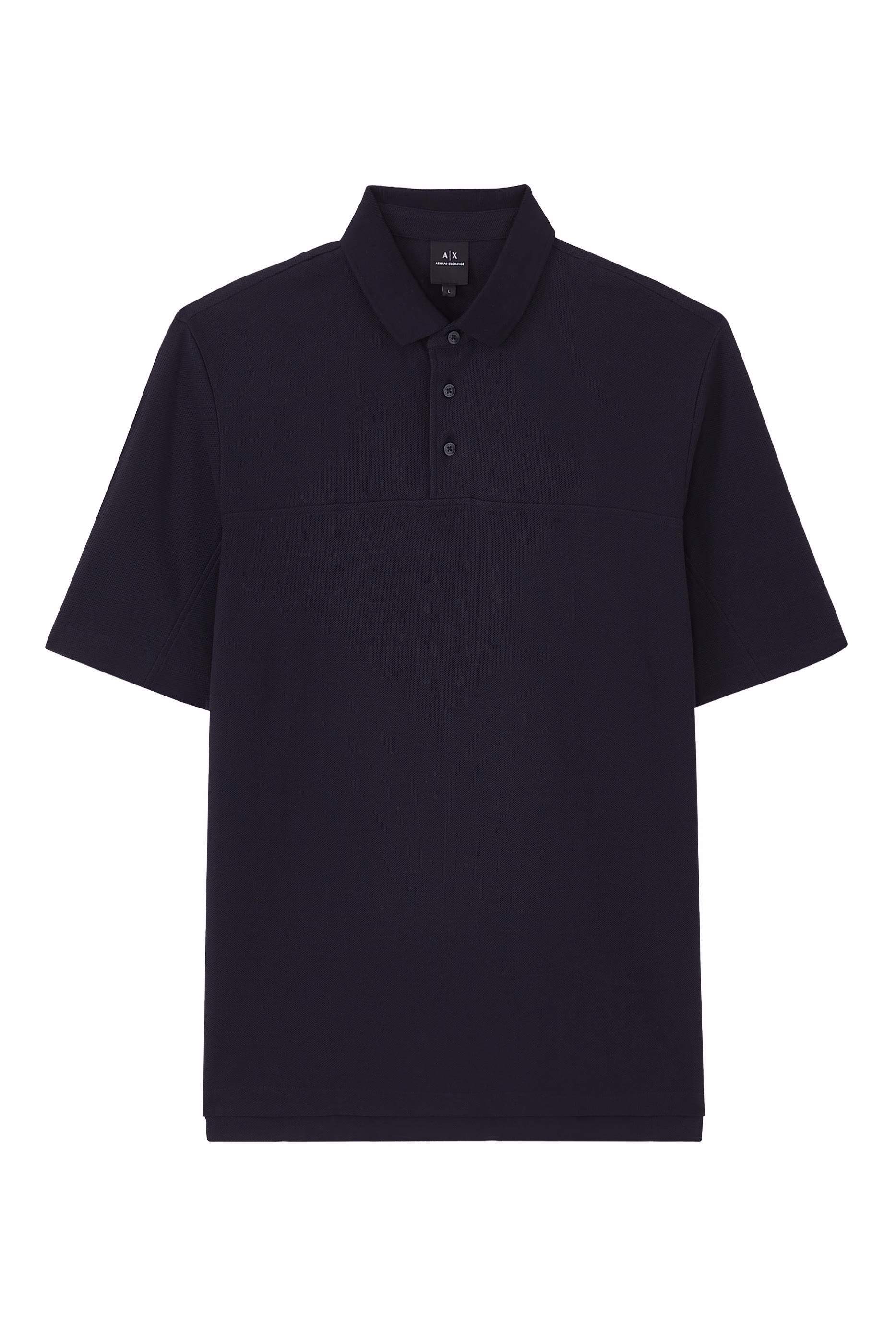 Logo Button-Down Polo Shirt