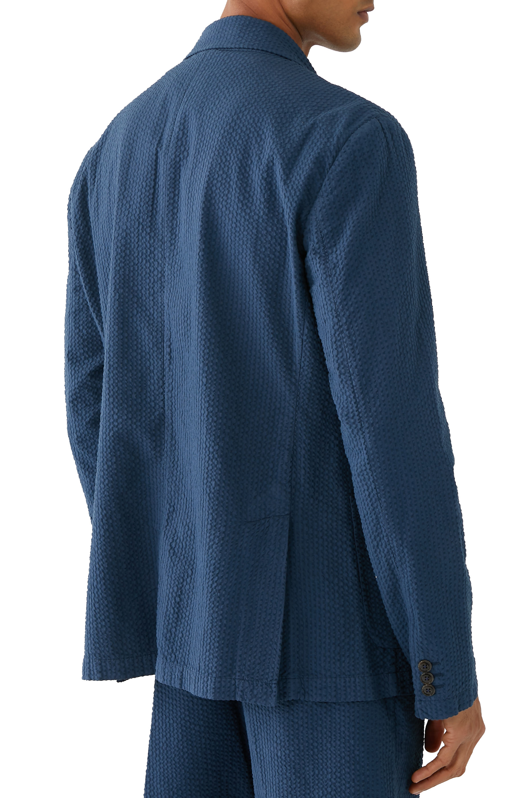 Seersucker Blazer