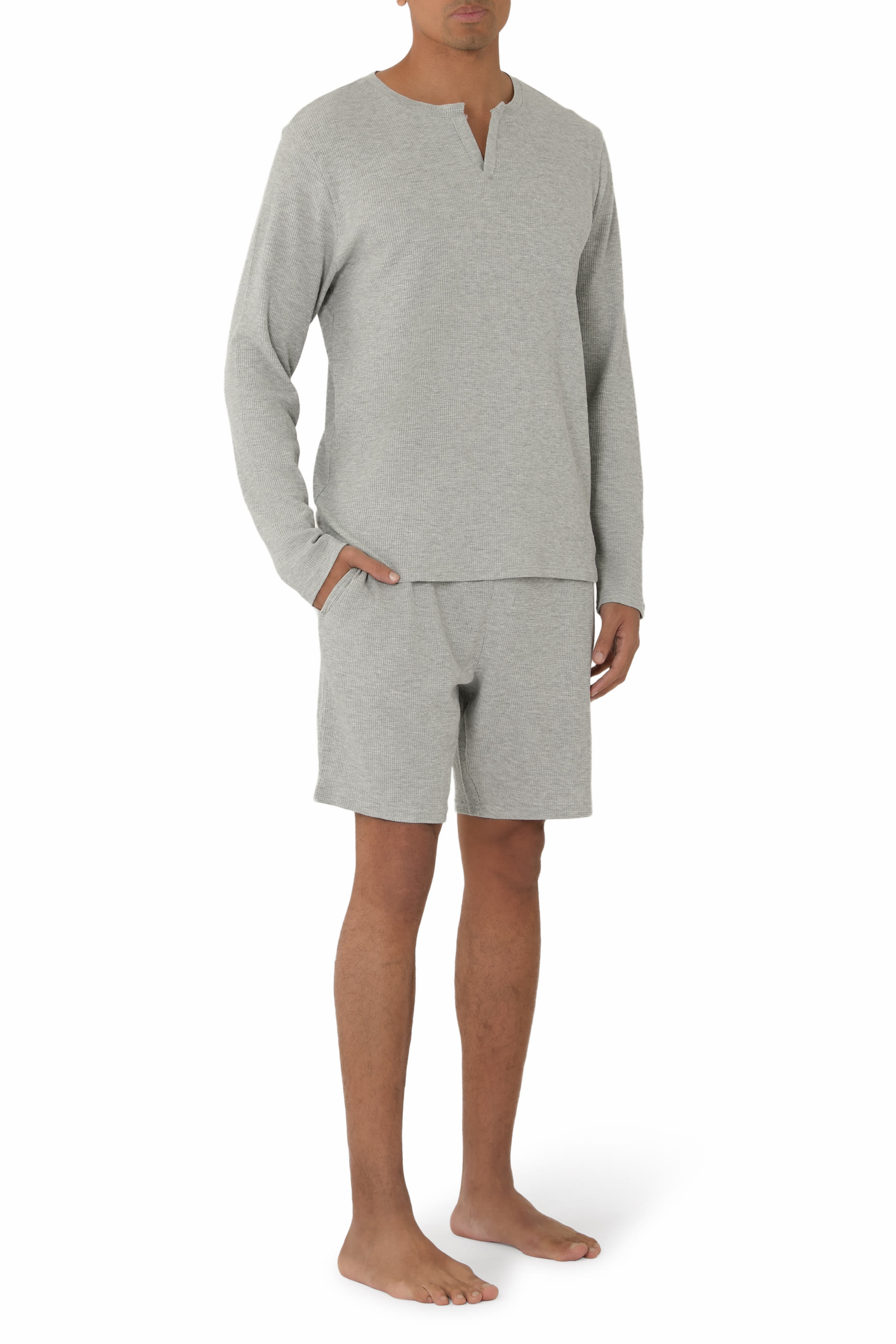 Waffle Knit Sleep Shorts