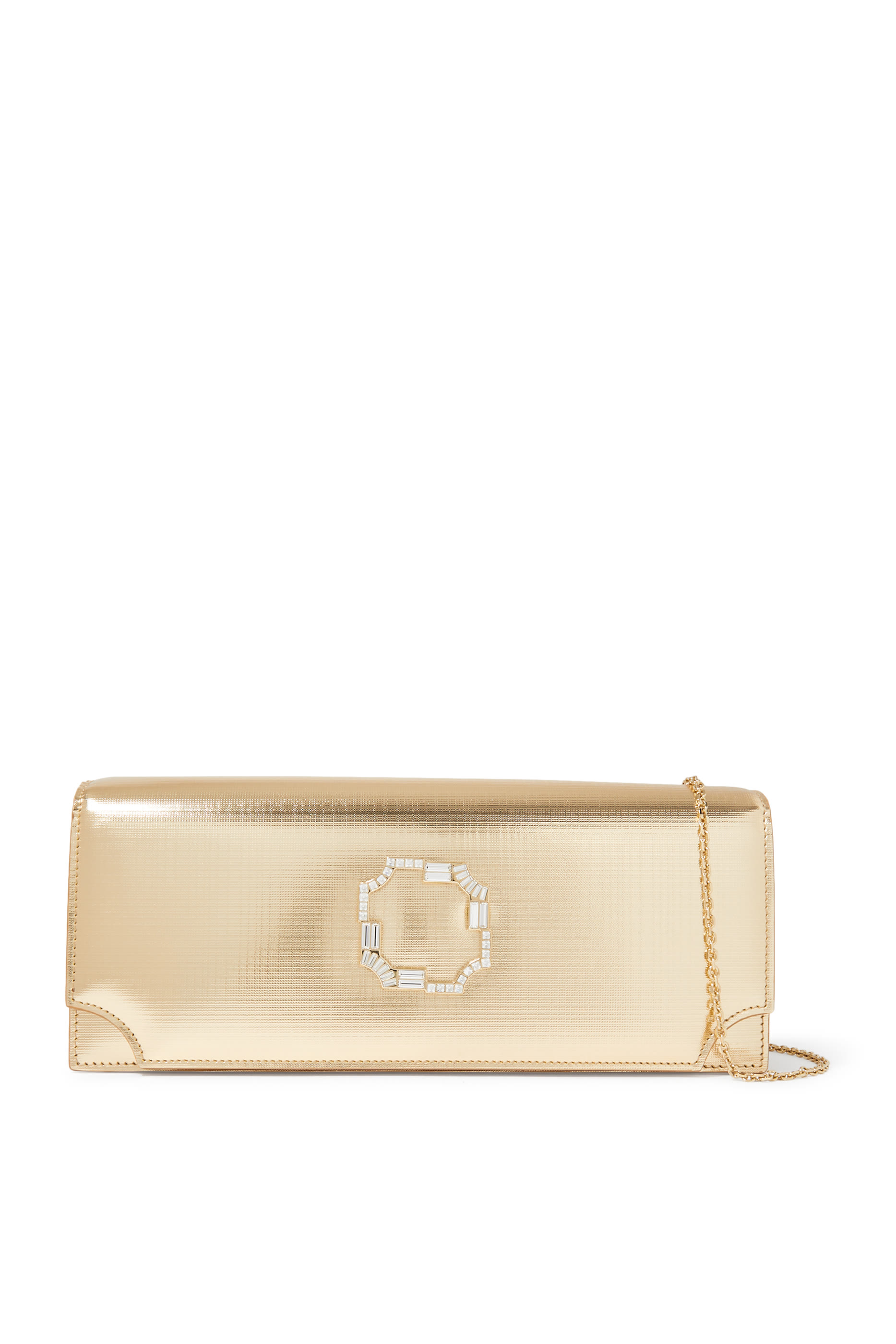 Vivien Leather Clutch Bag