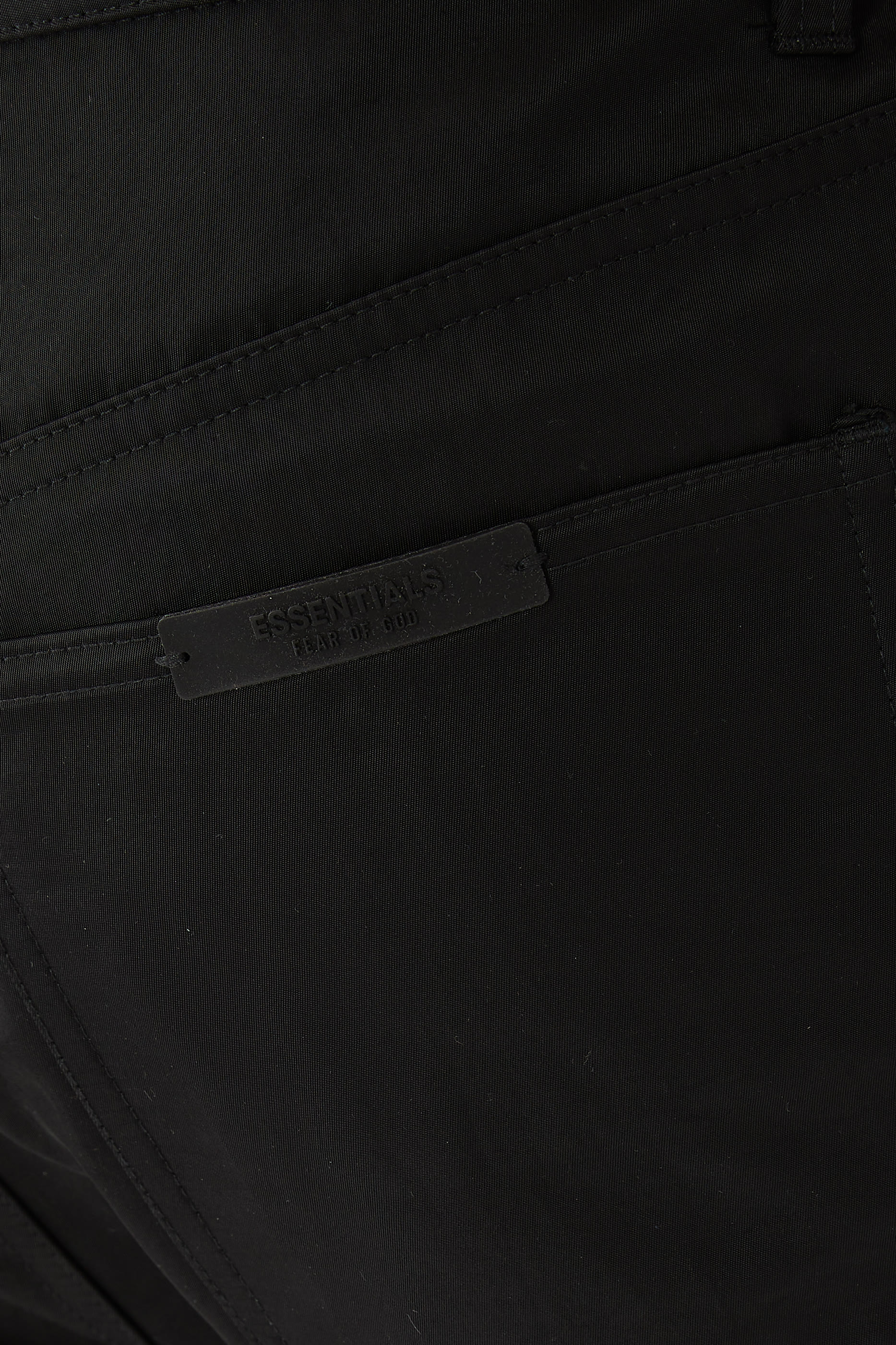 Essentials Textured Nylon 5-Pocket Pants
