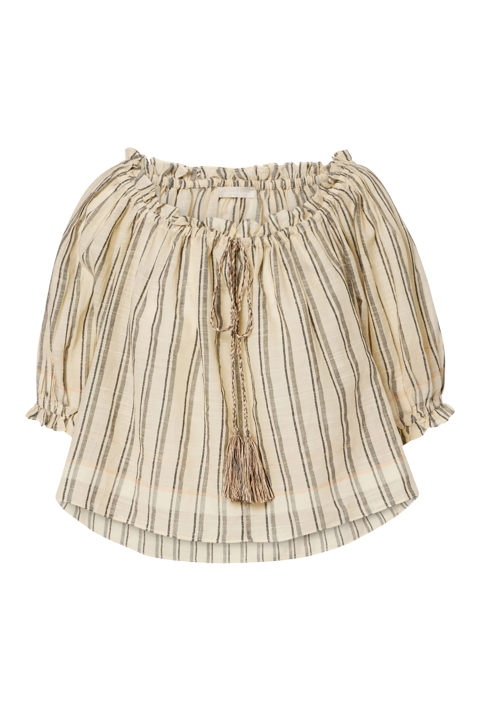 Paros Stripe Coverup Top